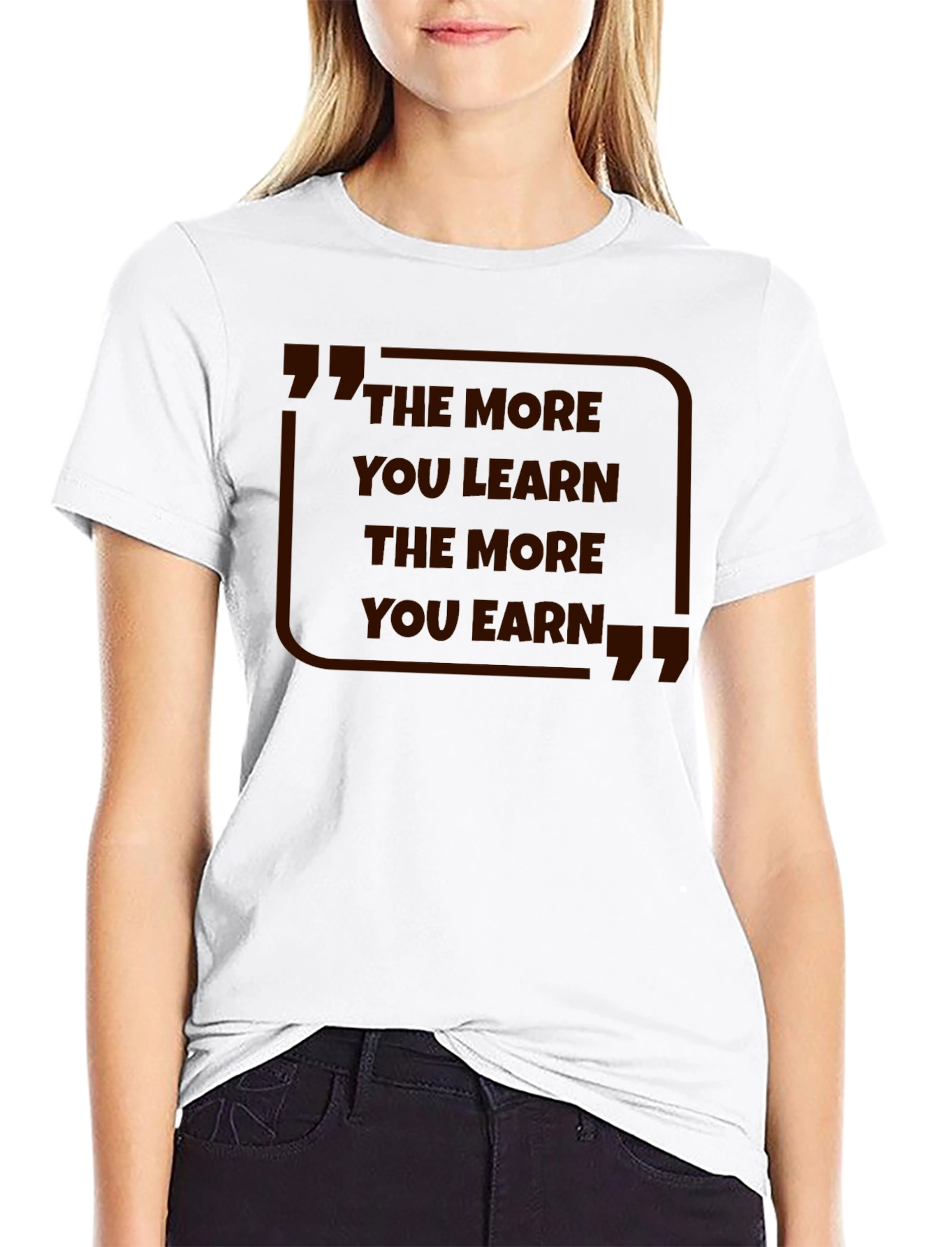 The More You Learn T-Shirt