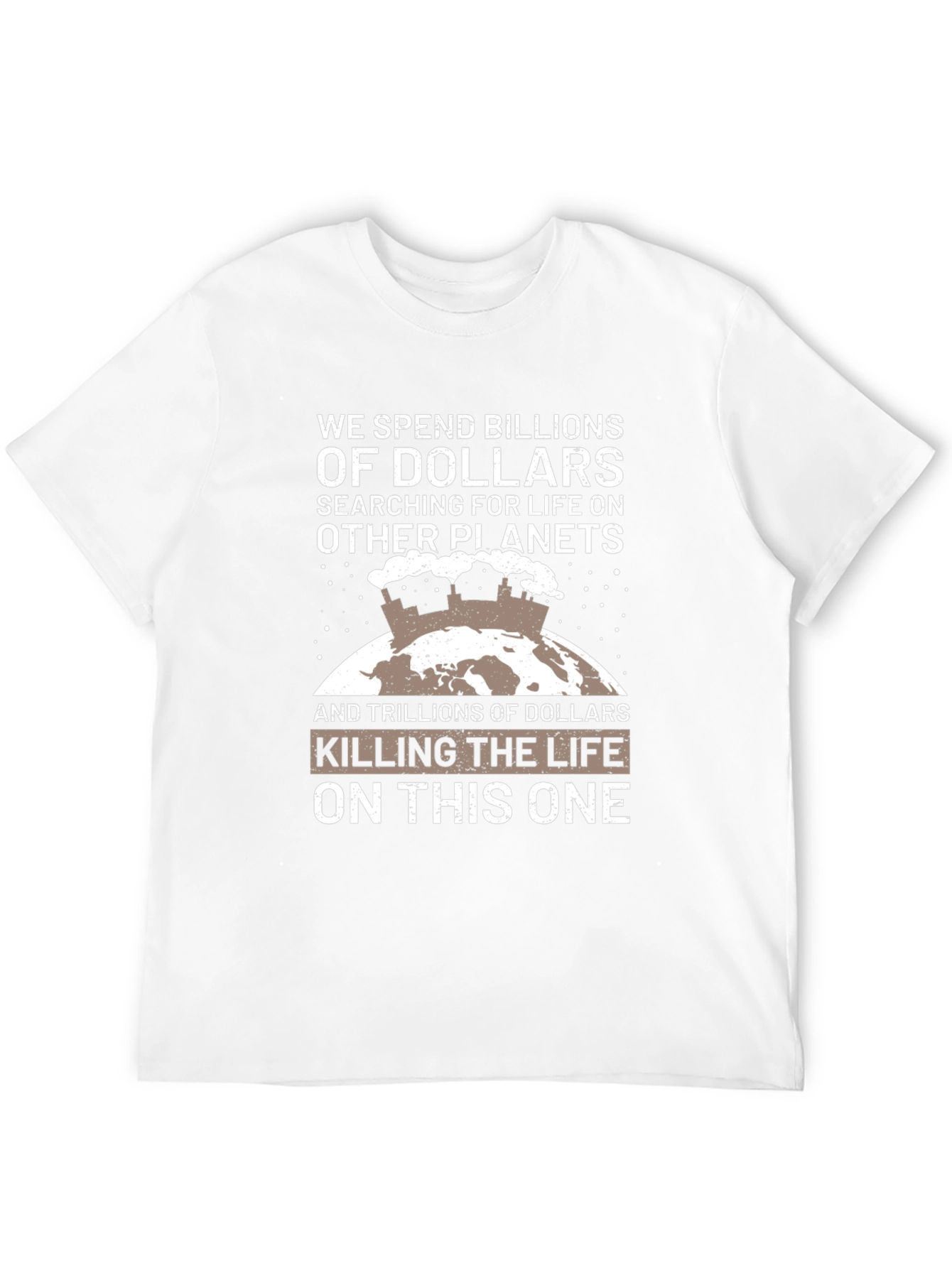 Earth Awareness Graphic T-Shirt