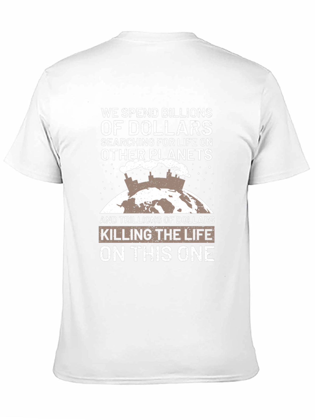 Earth Awareness Graphic T-Shirt