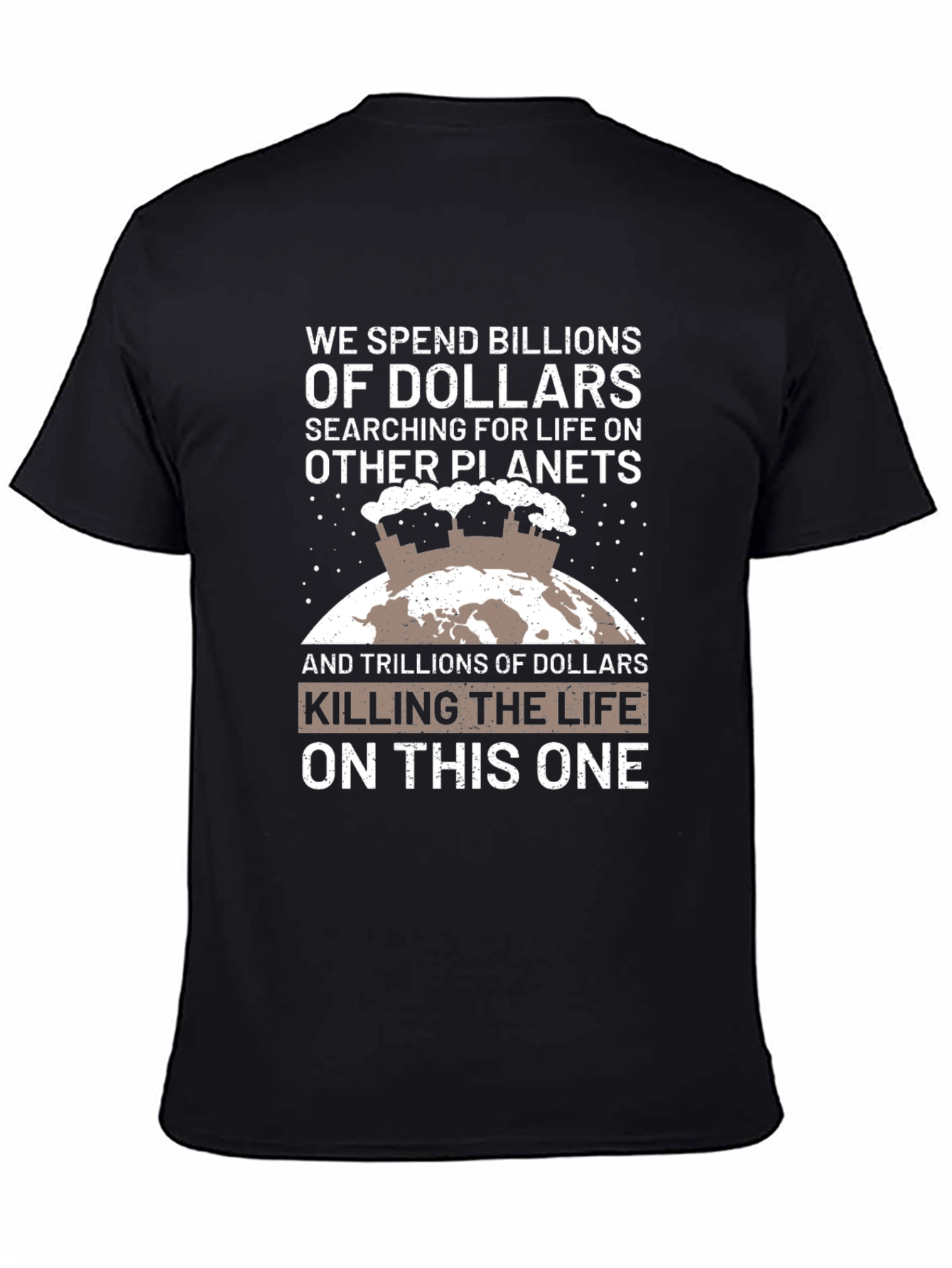 Earth Awareness Graphic T-Shirt