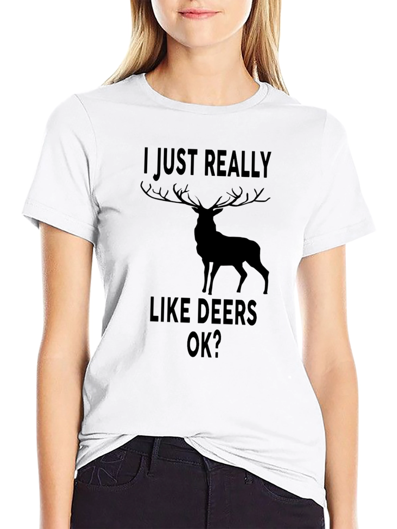I Just Really Like Deers Ok T-Shirt