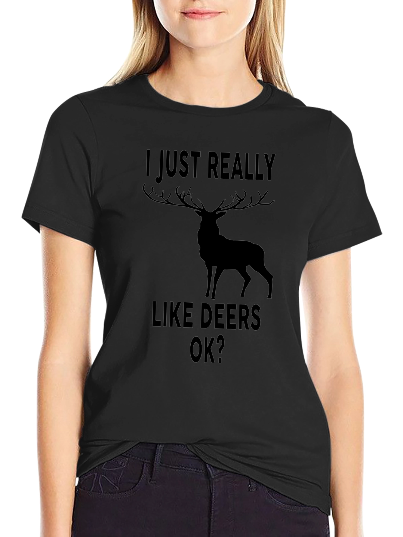 I Just Really Like Deers Ok T-Shirt