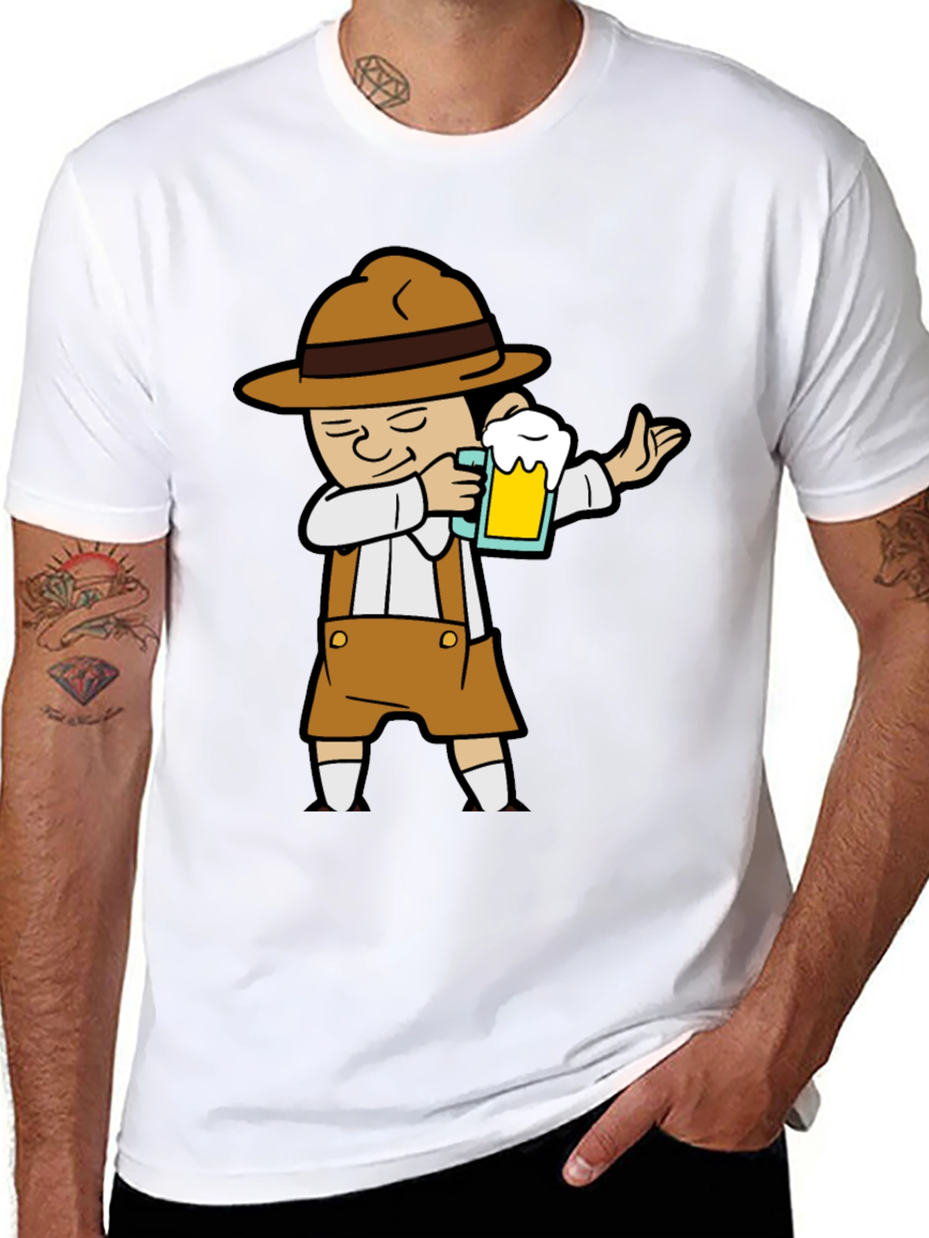 Oktoberfest Dabbing Beer T-Shirt