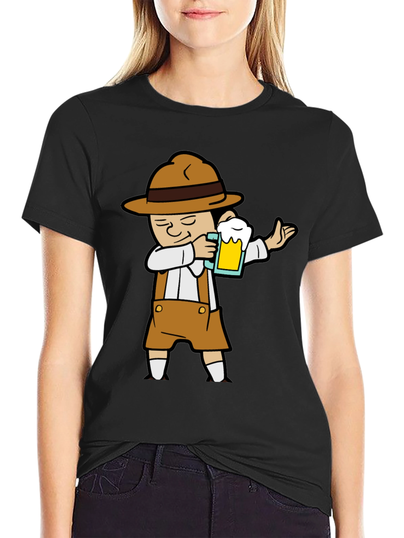 Oktoberfest Dabbing Beer T-Shirt