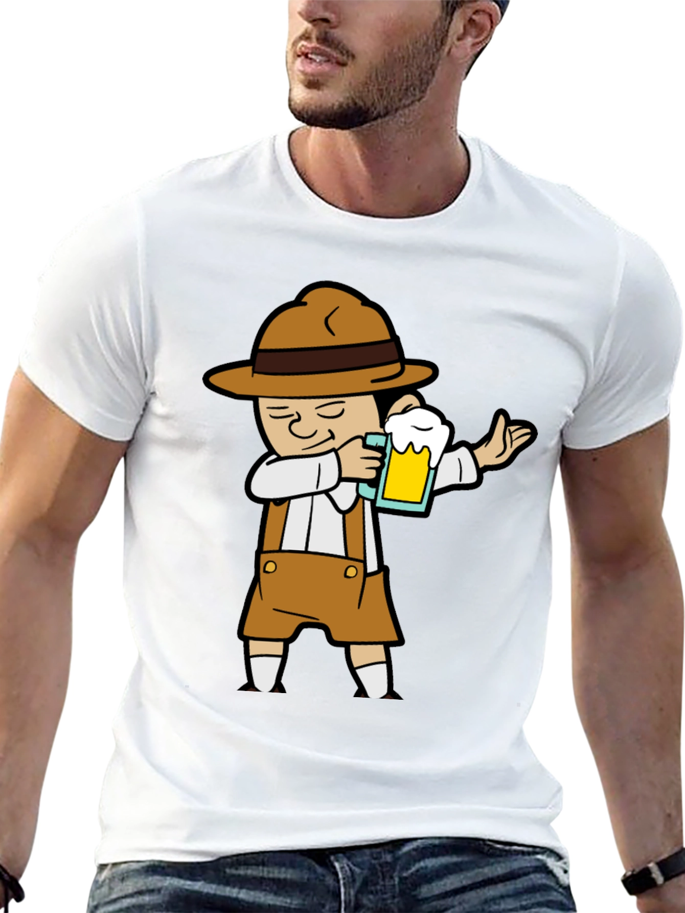 Oktoberfest Dabbing Beer T-Shirt