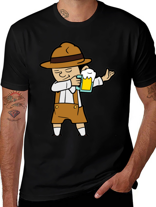 Oktoberfest Dabbing Beer T-Shirt
