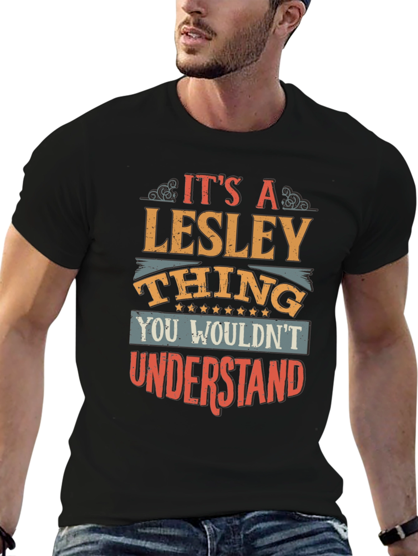 Its A Lesley Thing T-Shirt Funny Name Tee