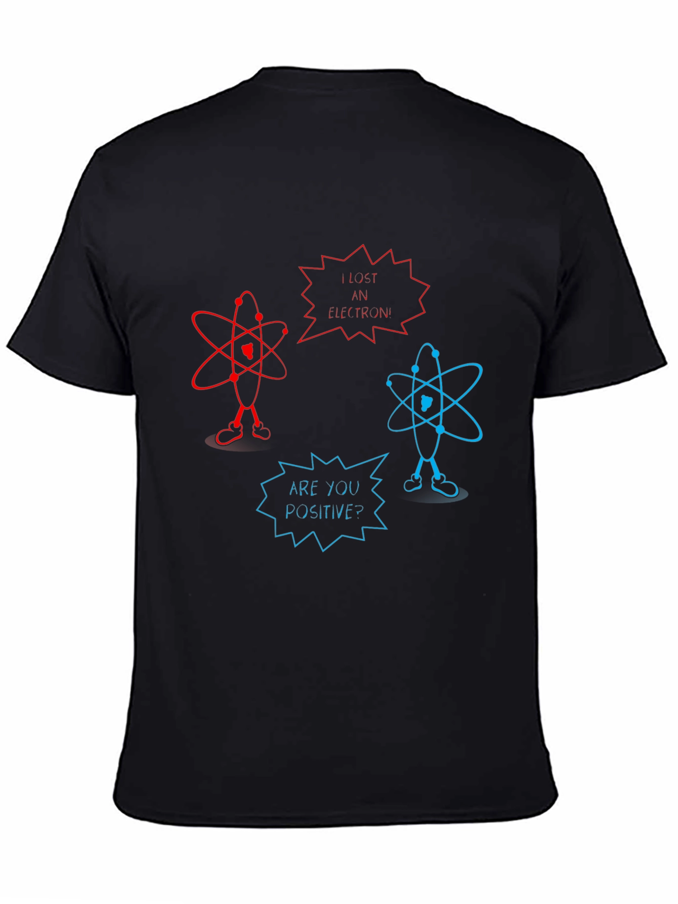 Funny Science Pun T-Shirt - Lost an Electron?