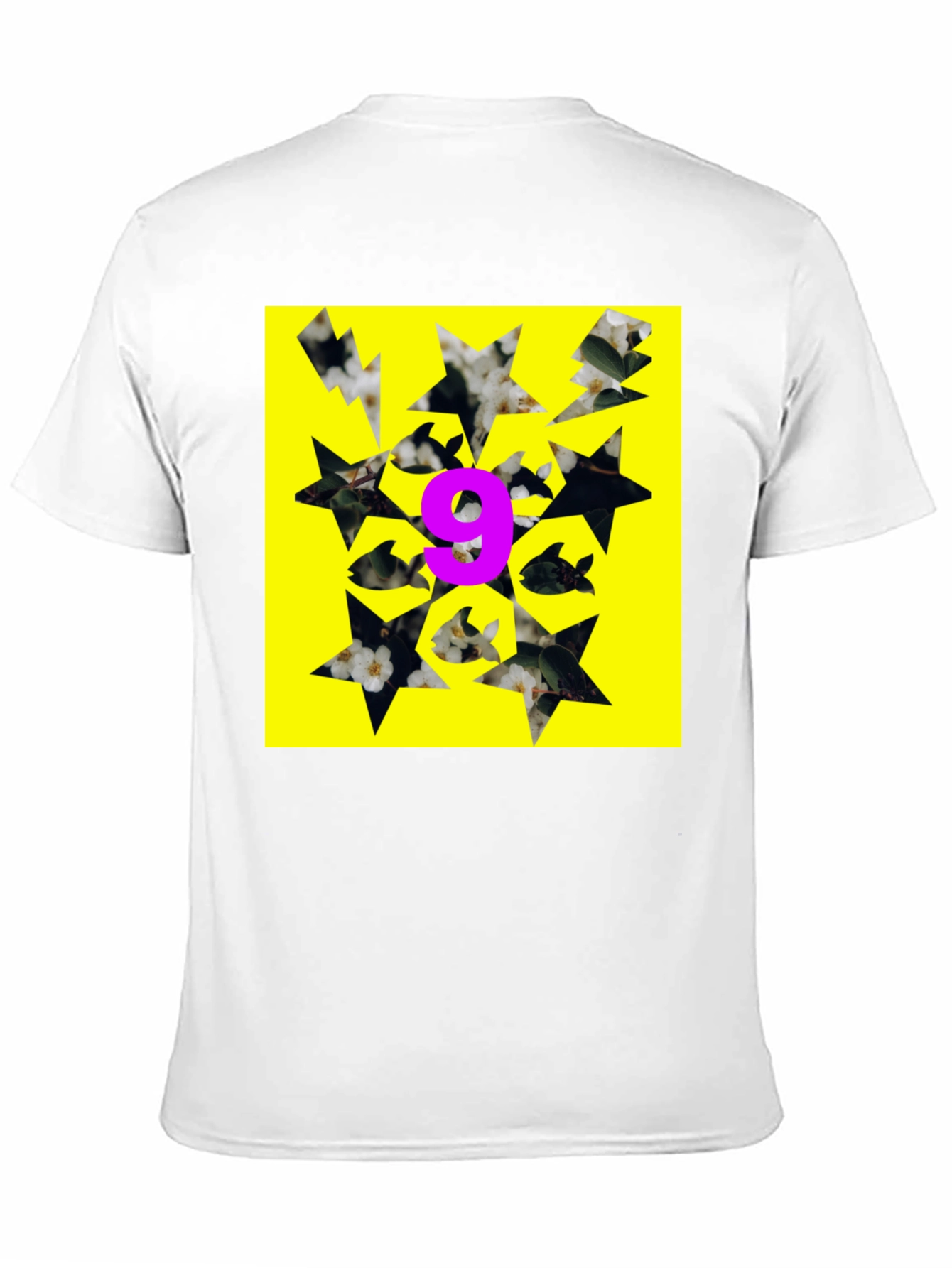 Graphic Tee - Nine Fish Star Yellow