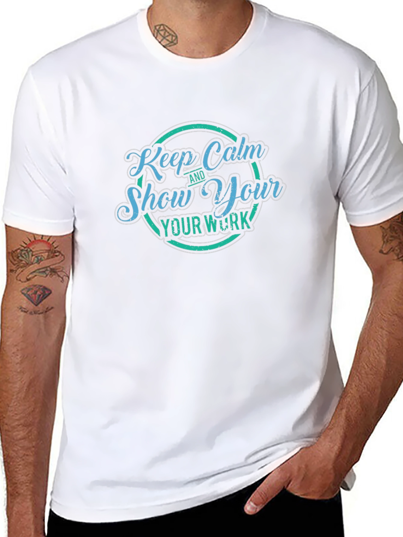 Keep Calm and Show Your Work T-Shirt