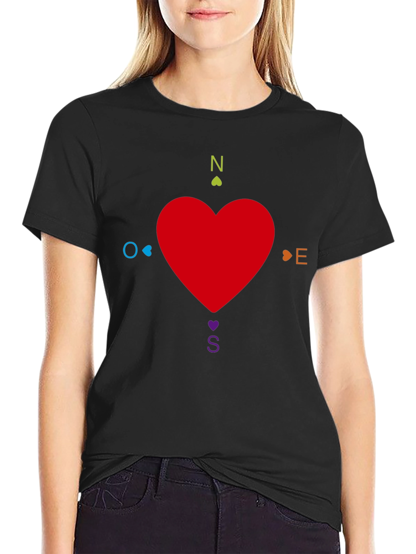 Love Compass T-Shirt - Find Your Way!