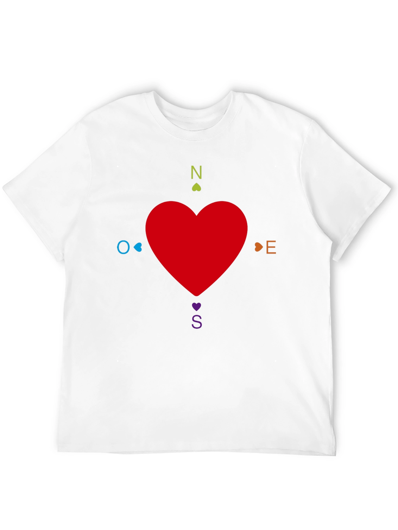 Love Compass T-Shirt - Find Your Way!
