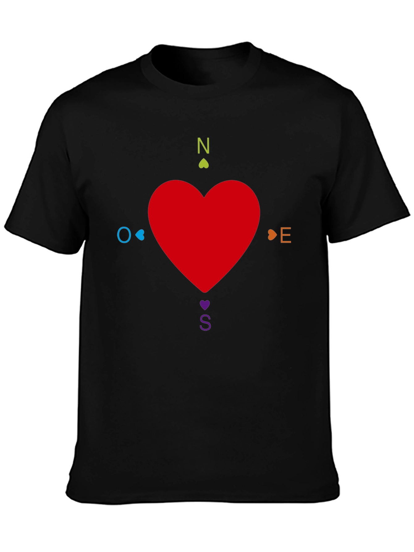 Love Compass T-Shirt - Find Your Way!