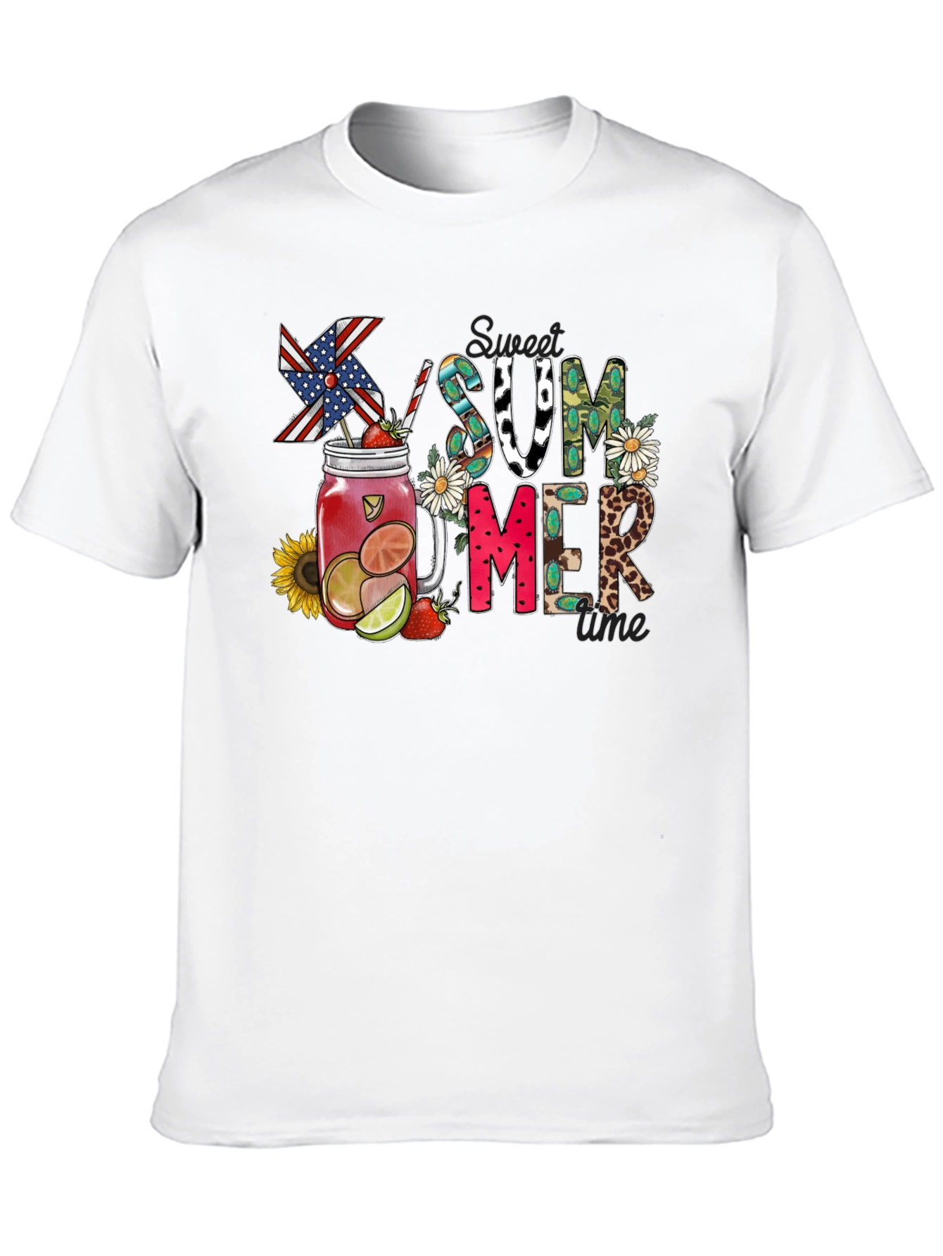 Sweet Summer Time Graphic T-Shirt
