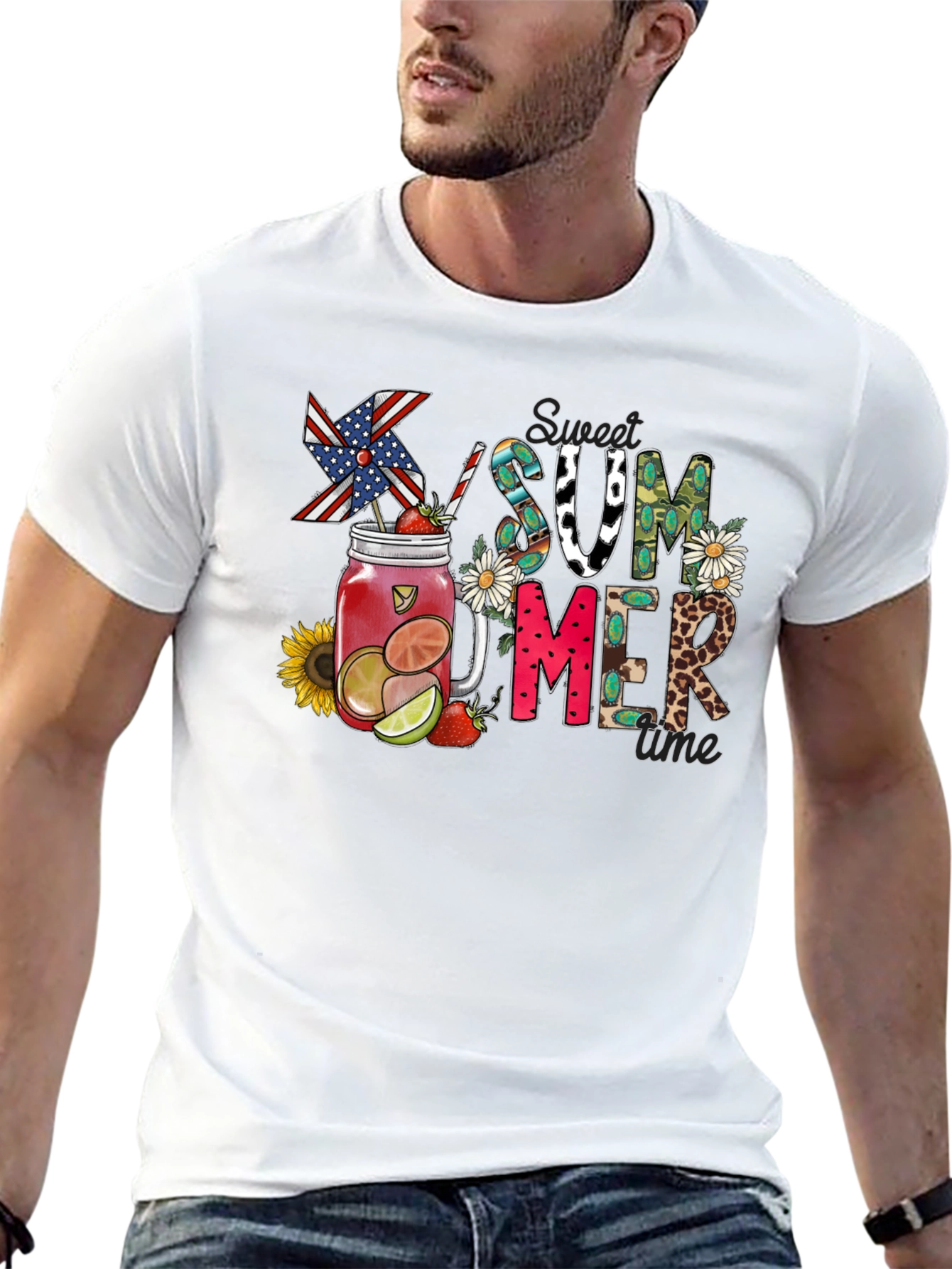 Sweet Summer Time Graphic T-Shirt