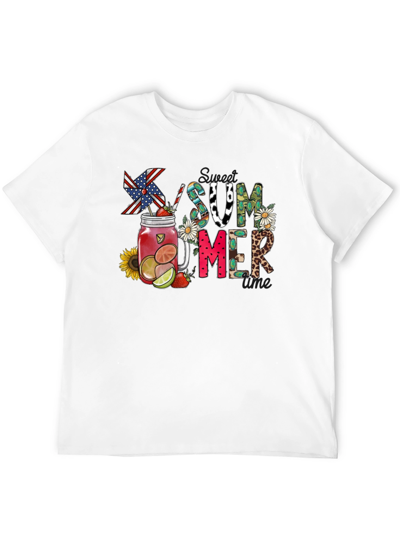 Sweet Summer Time Graphic T-Shirt