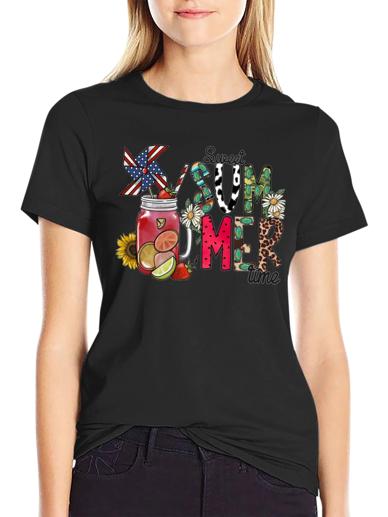 Sweet Summer Time Graphic T-Shirt