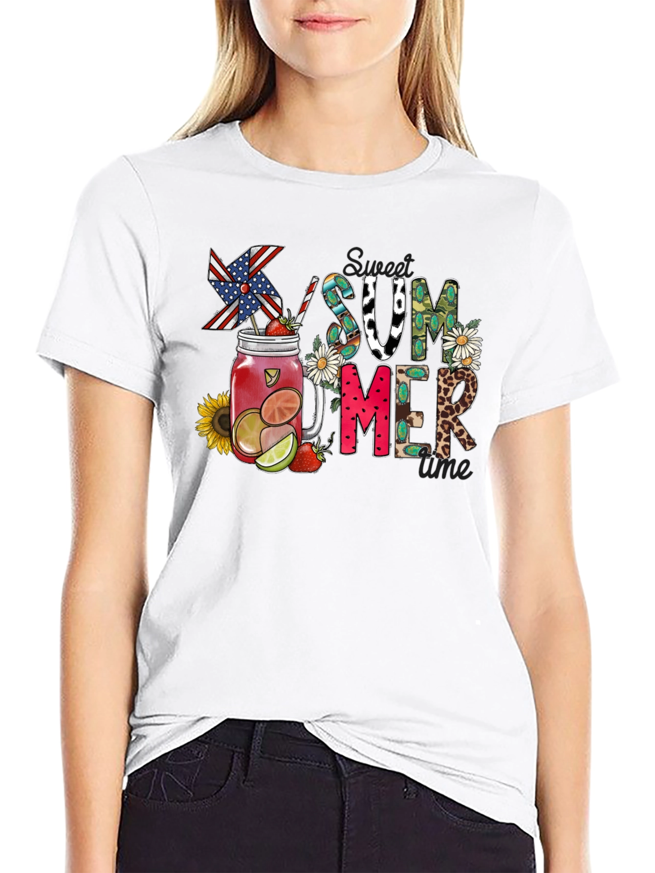 Sweet Summer Time Graphic T-Shirt