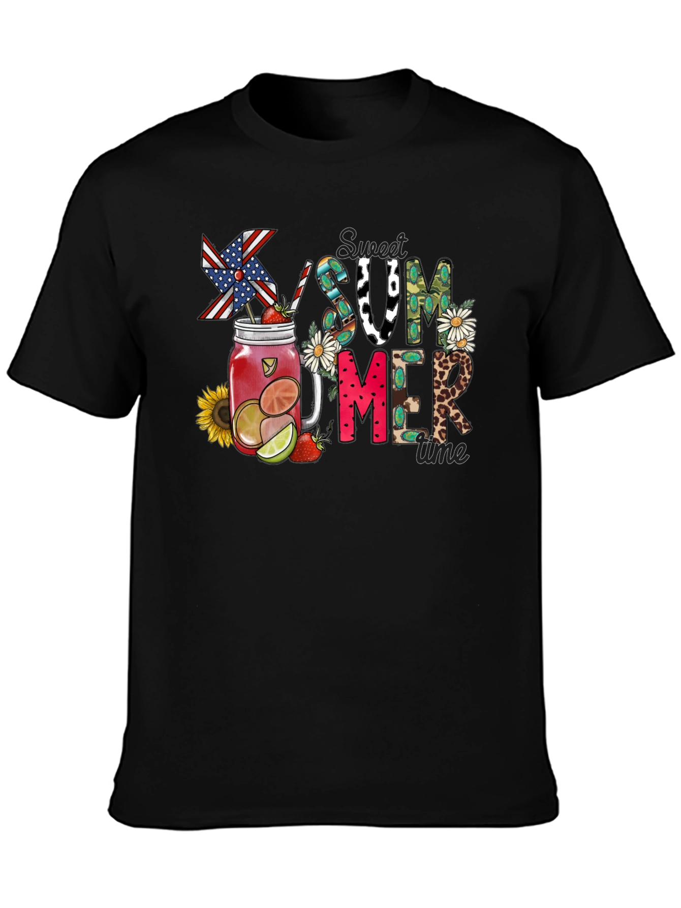 Sweet Summer Time Graphic T-Shirt