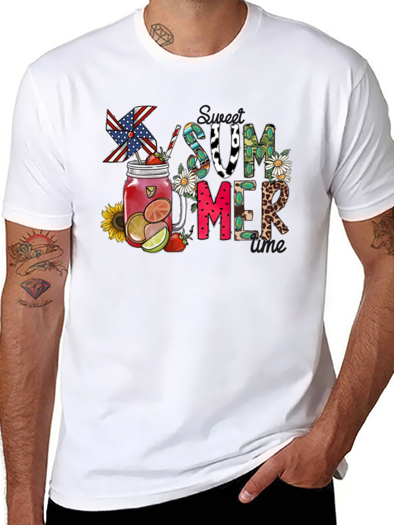 Sweet Summer Time Graphic T-Shirt
