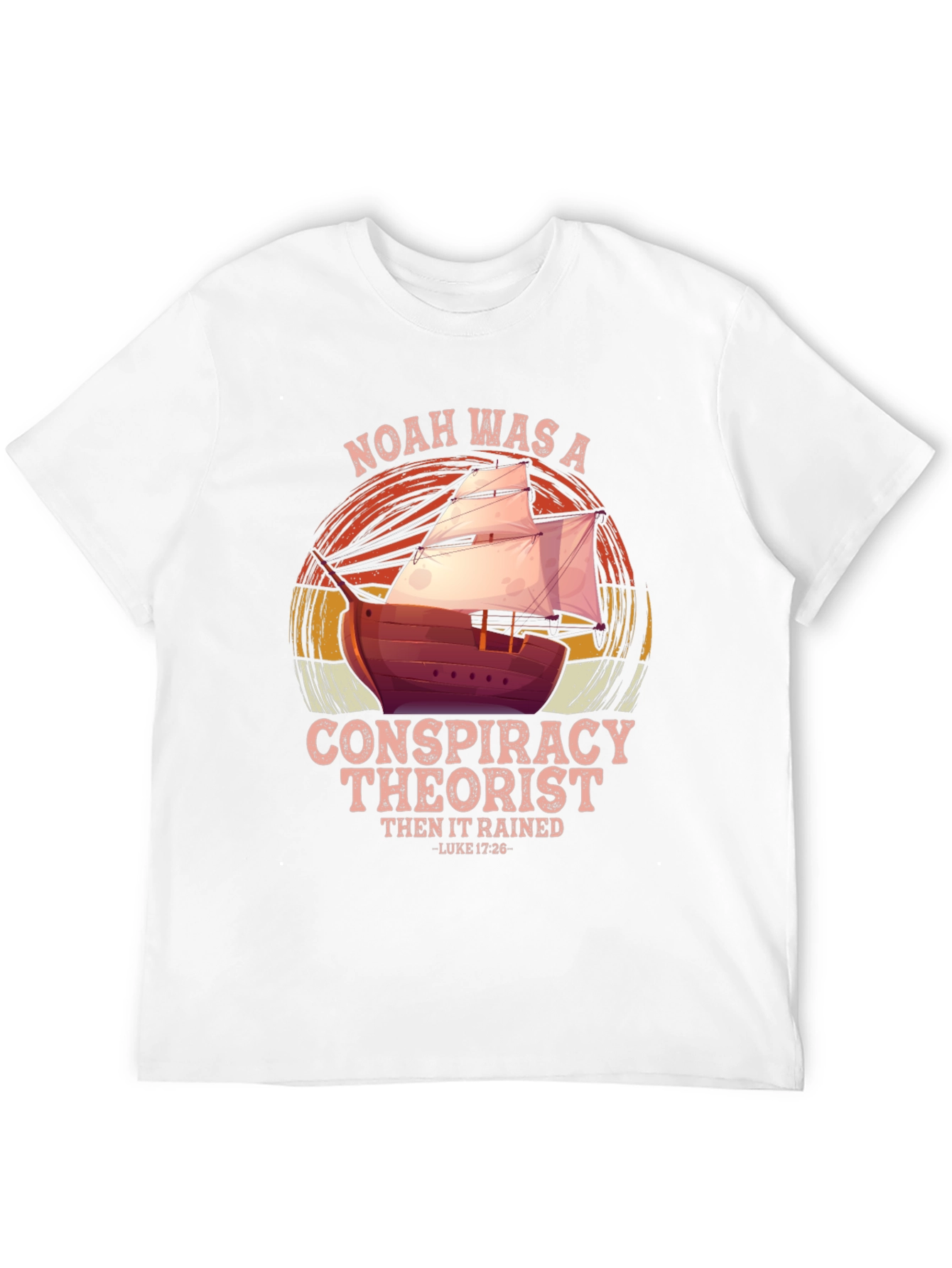 Noah Conspiracy Theorist Graphic T-Shirt