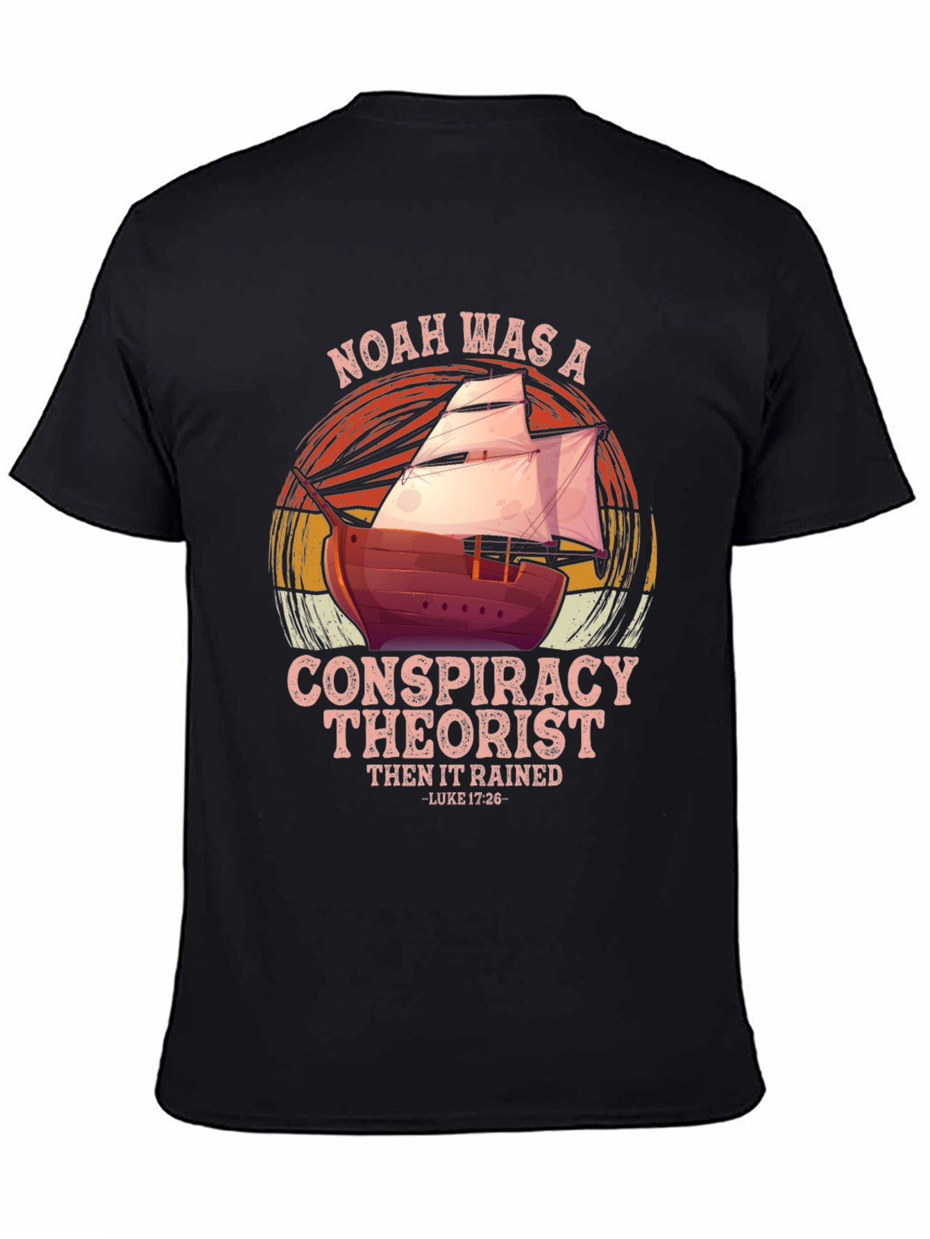 Noah Conspiracy Theorist Graphic T-Shirt