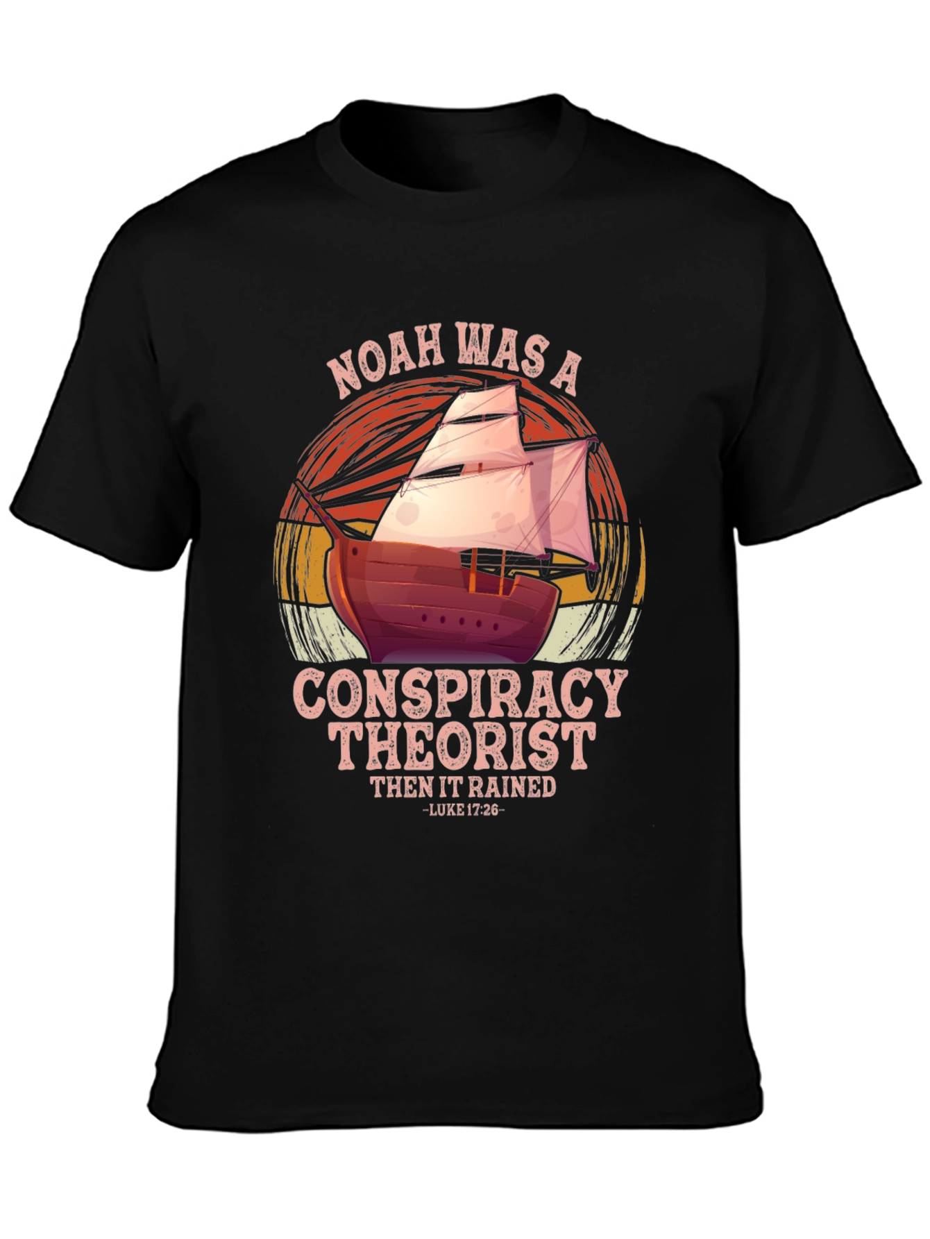 Noah Conspiracy Theorist Graphic T-Shirt