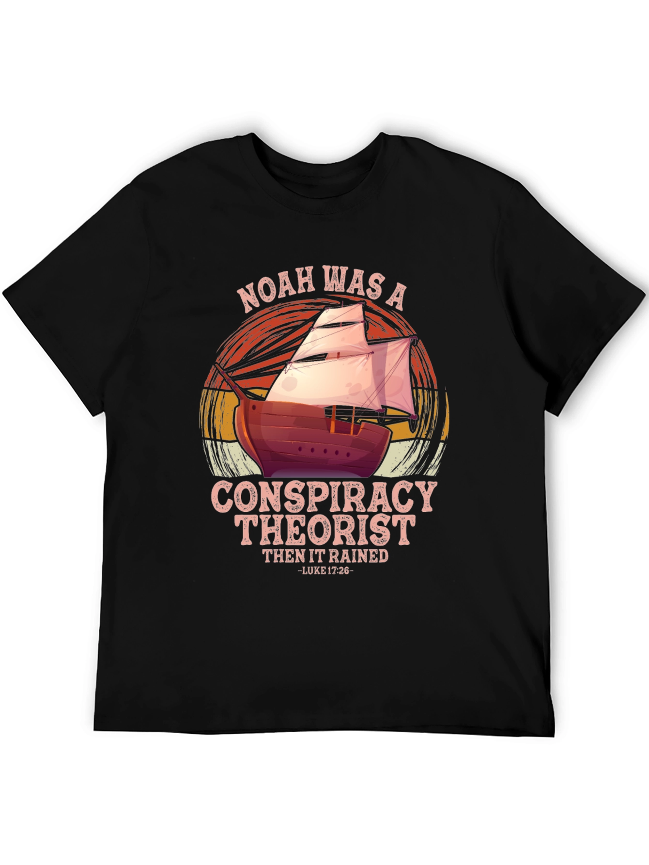 Noah Conspiracy Theorist Graphic T-Shirt