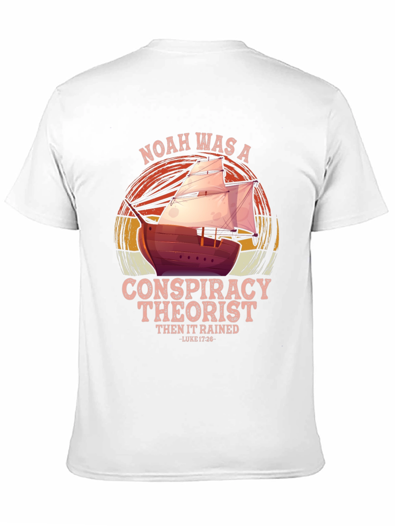 Noah Conspiracy Theorist Graphic T-Shirt