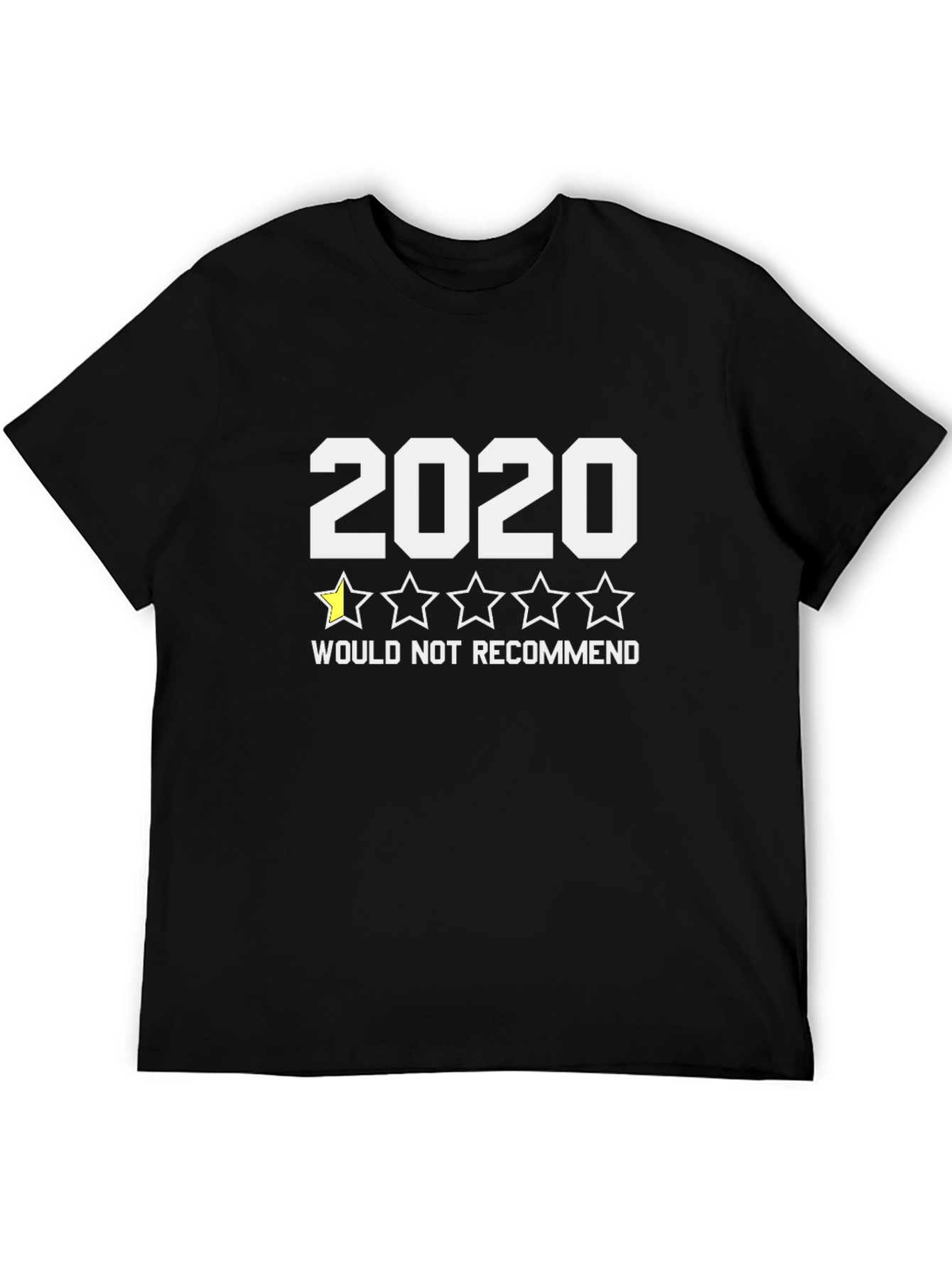 2020 One Star Review T-Shirt - Funny Sarcastic Tee