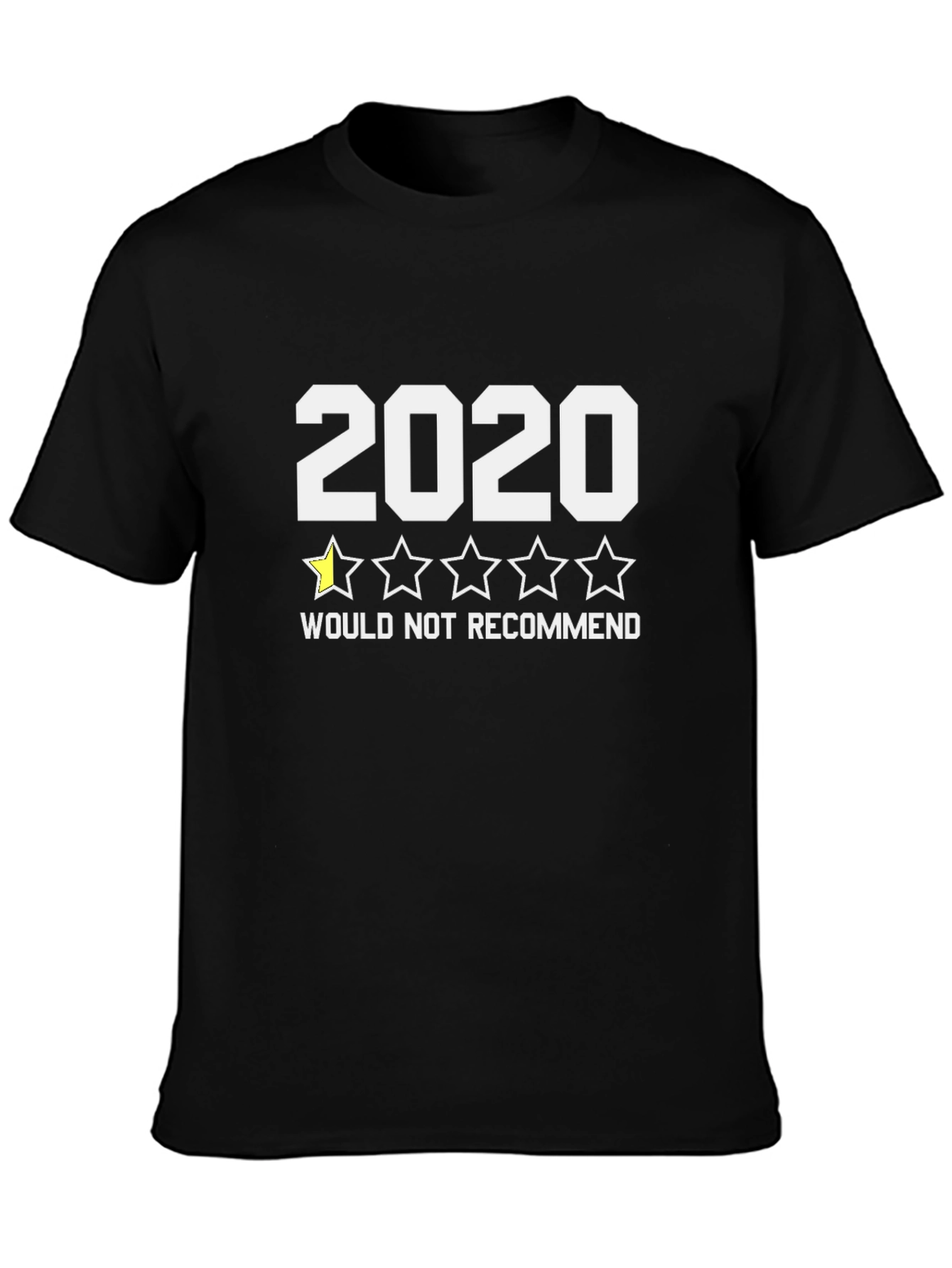 2020 One Star Review T-Shirt - Funny Sarcastic Tee
