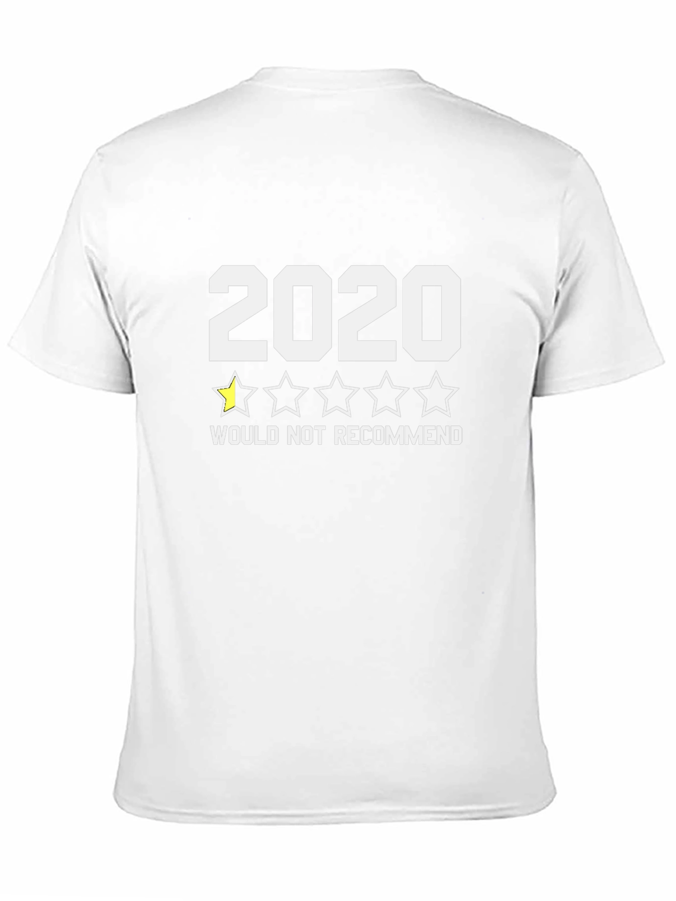 2020 One Star Review T-Shirt - Funny Sarcastic Tee