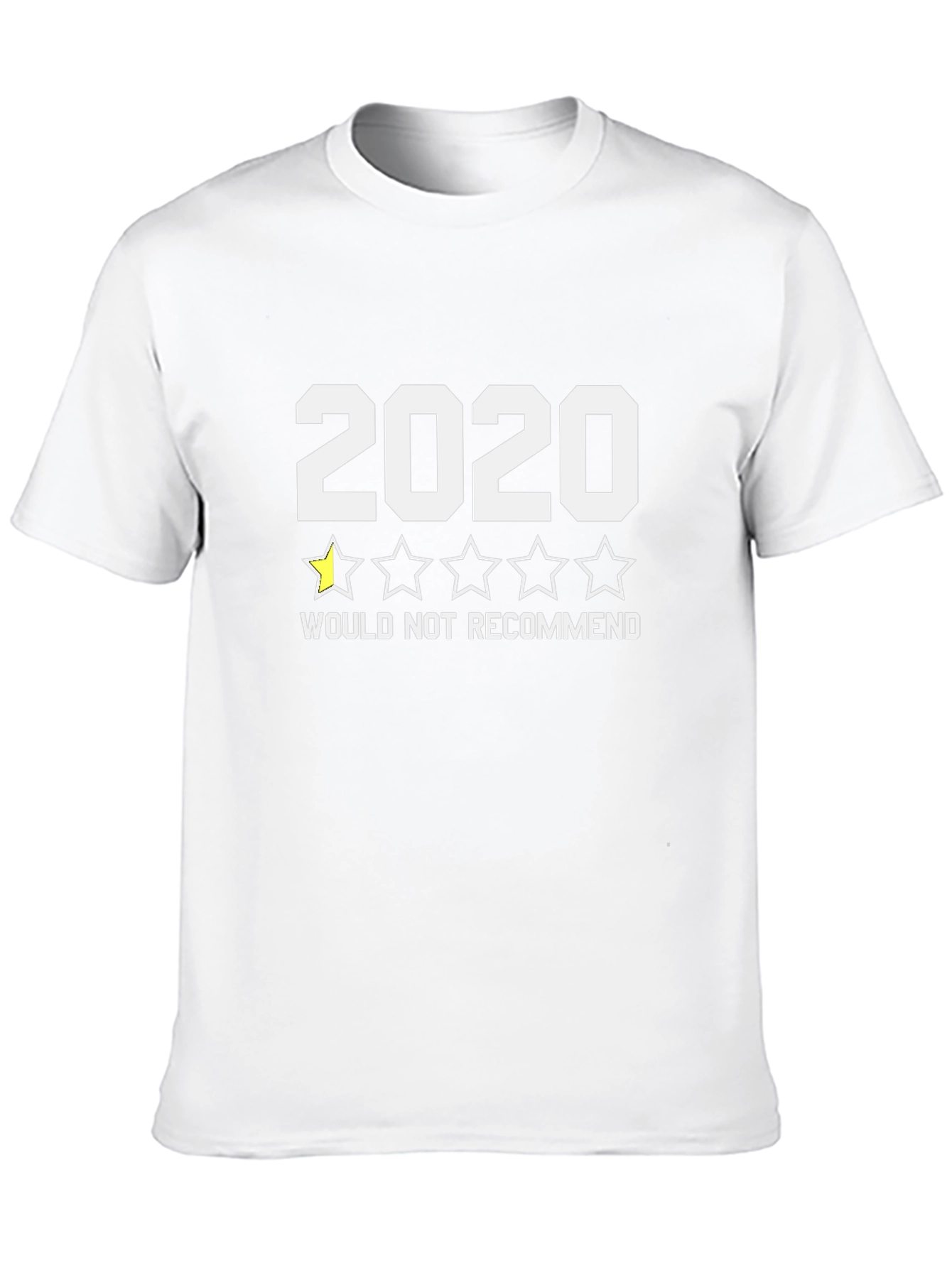 2020 One Star Review T-Shirt - Funny Sarcastic Tee