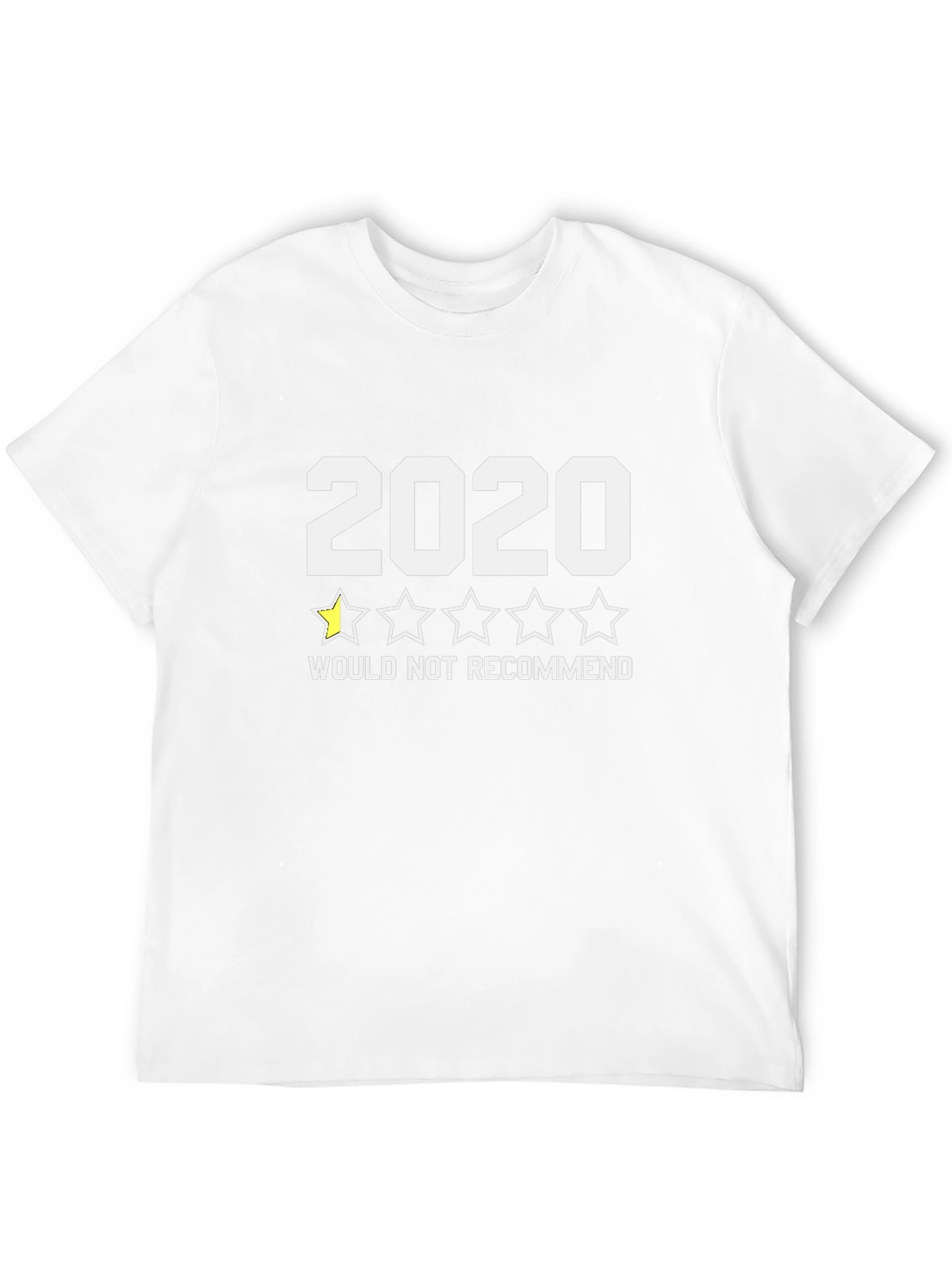 2020 One Star Review T-Shirt - Funny Sarcastic Tee