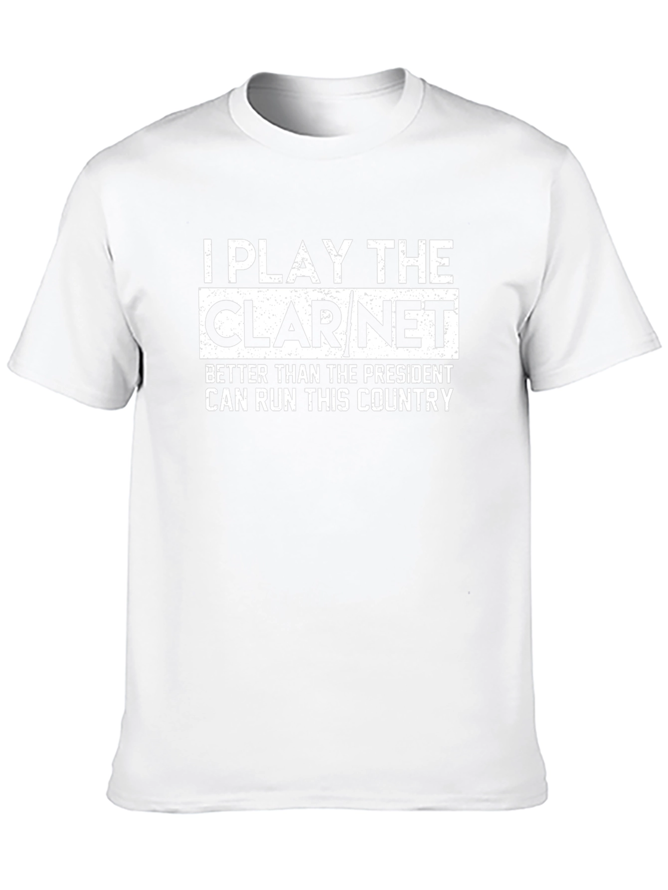 I Play the Clarinet Funny Graphic Tee