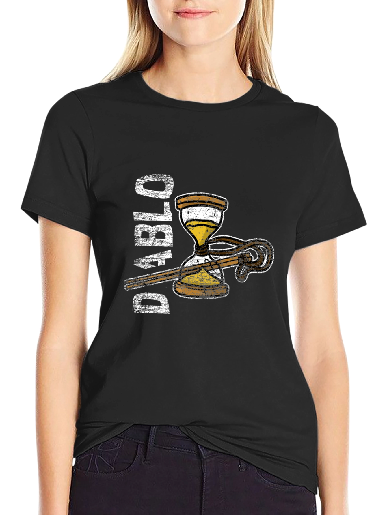 Diablo Sand Timer Graphic Tee - Black