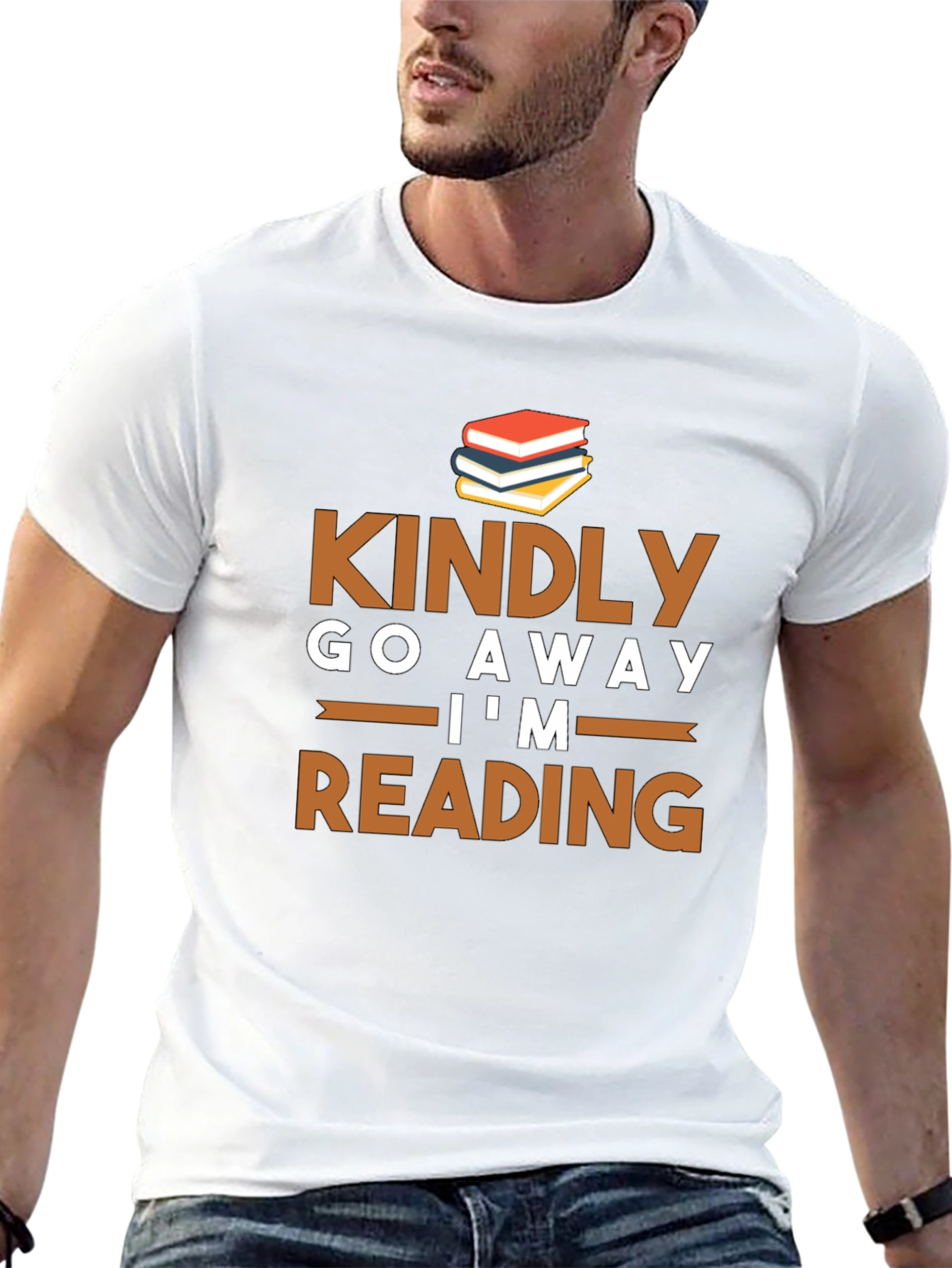 Kindly Go Away Im Reading T-Shirt