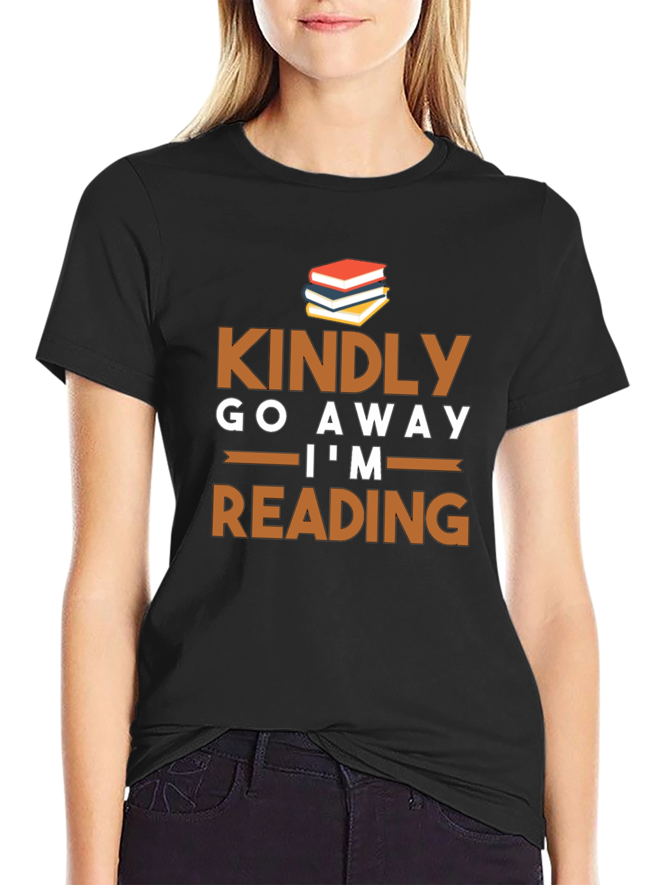 Kindly Go Away Im Reading T-Shirt