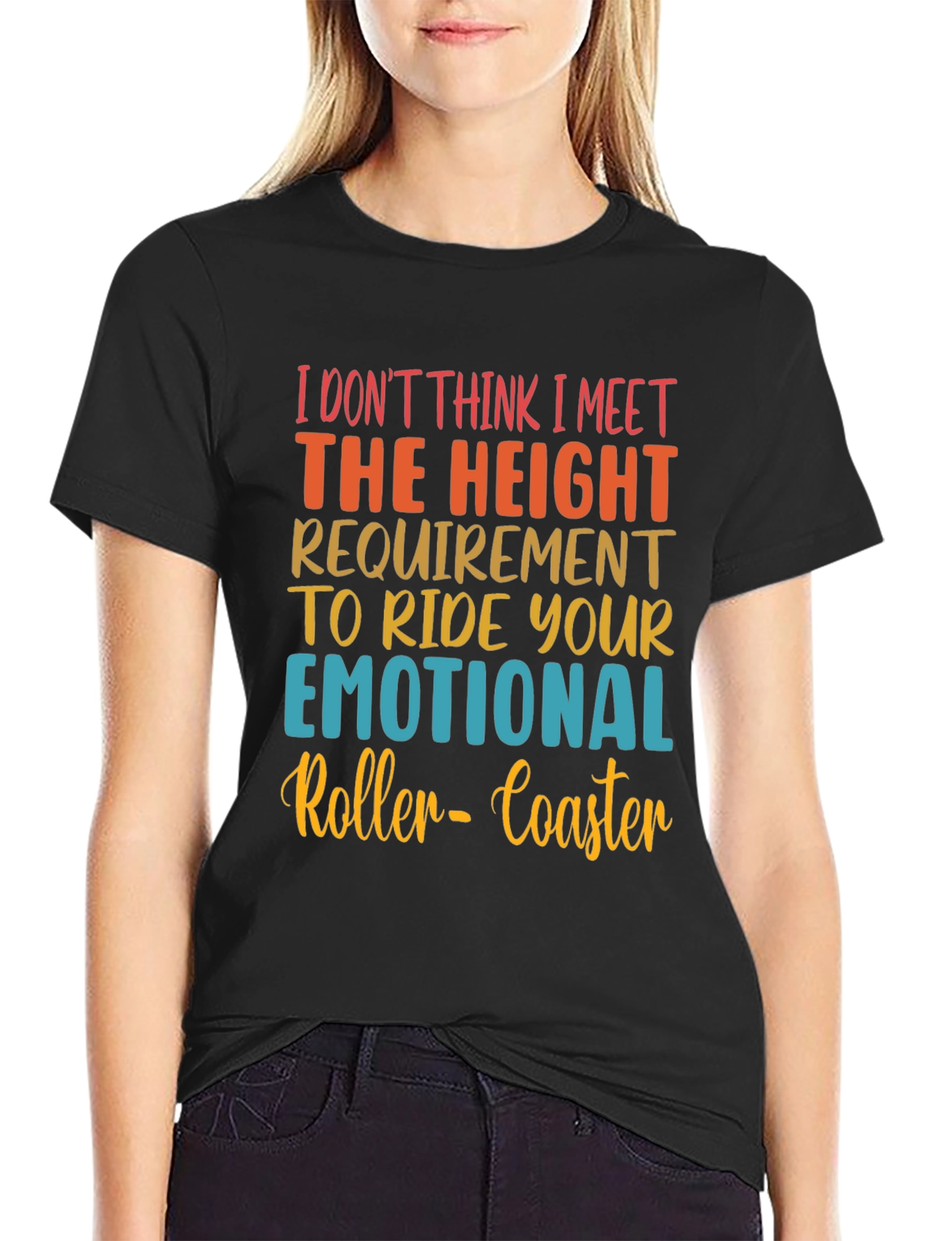 Emotional Rollercoaster T-Shirt - Funny Graphic Tee