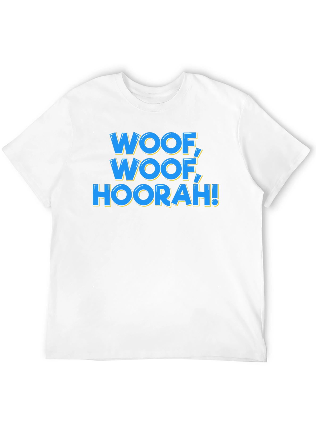 Woof Hoorah! Black T-Shirt