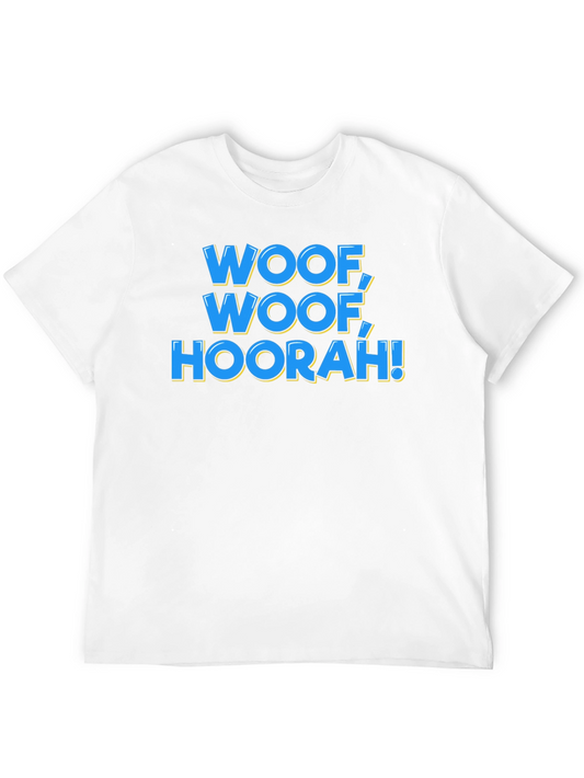 Woof Hoorah! Black T-Shirt