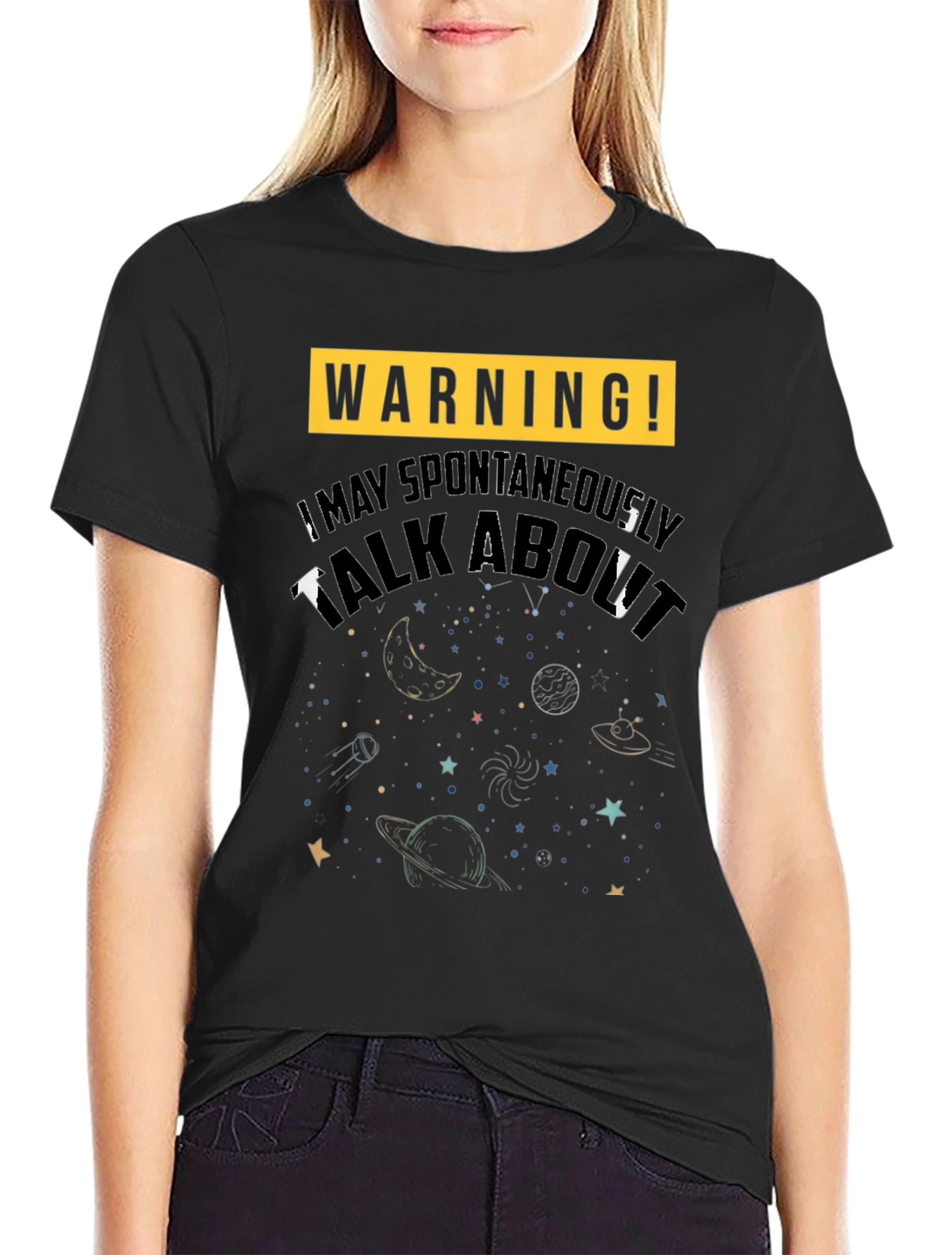 Warning! Space Talk T-Shirt