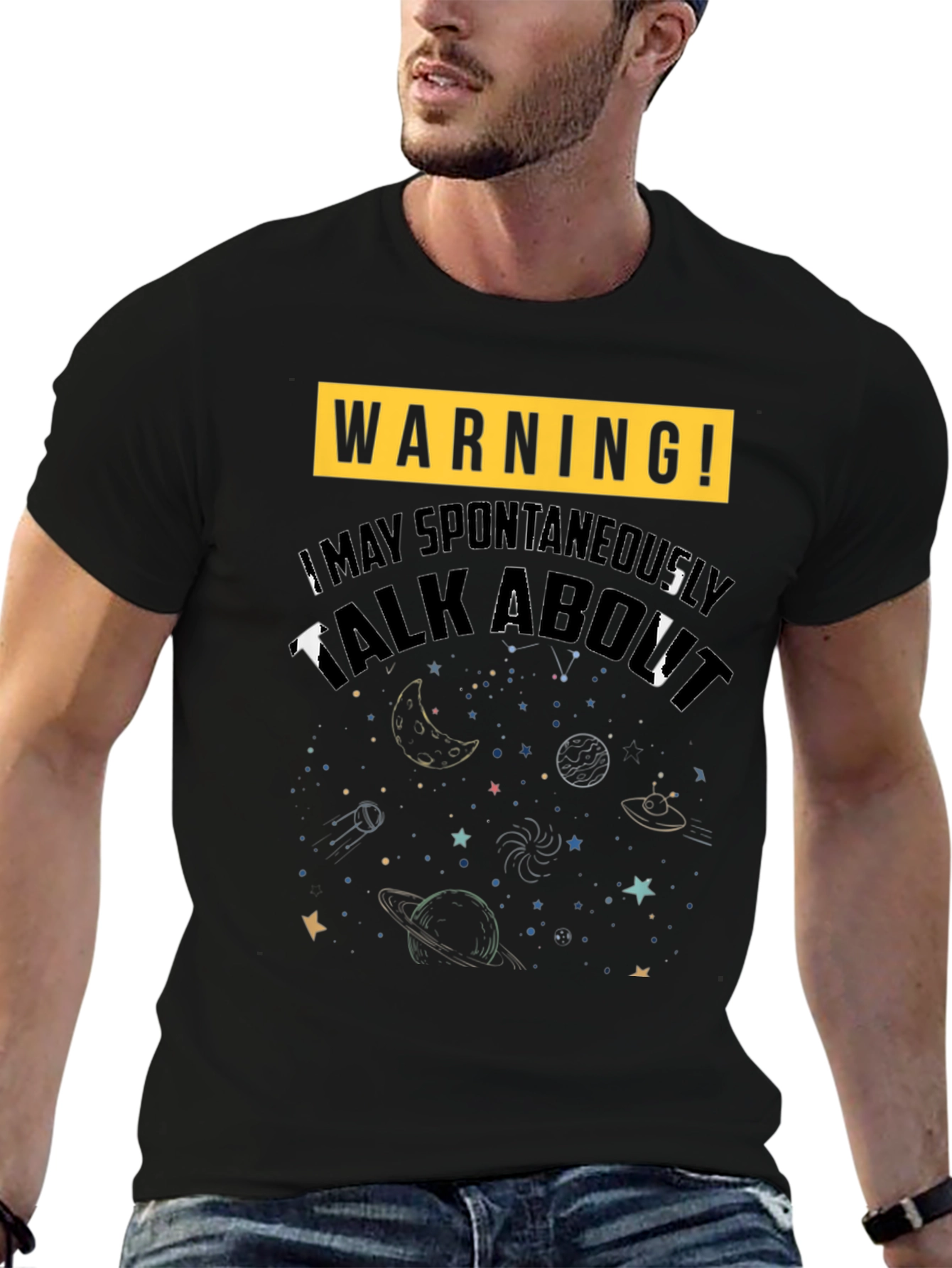 Warning! Space Talk T-Shirt