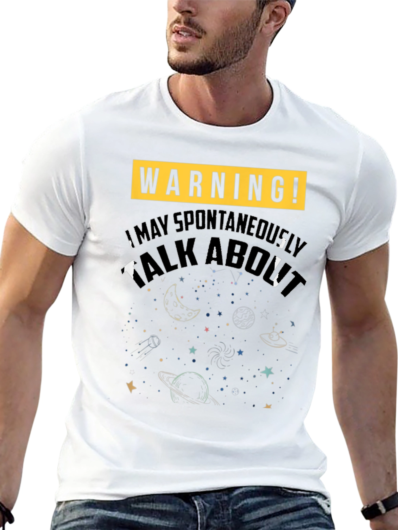 Warning! Space Talk T-Shirt