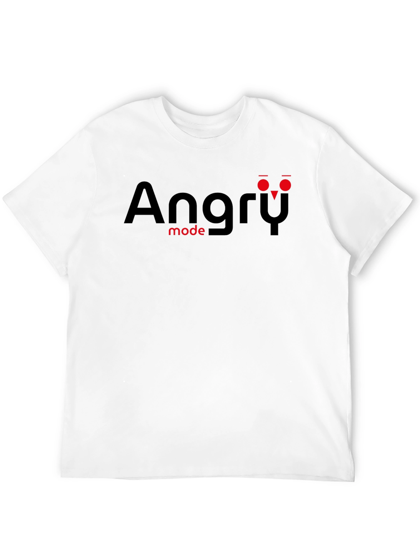 Angry Mode Graphic T-Shirt - Black