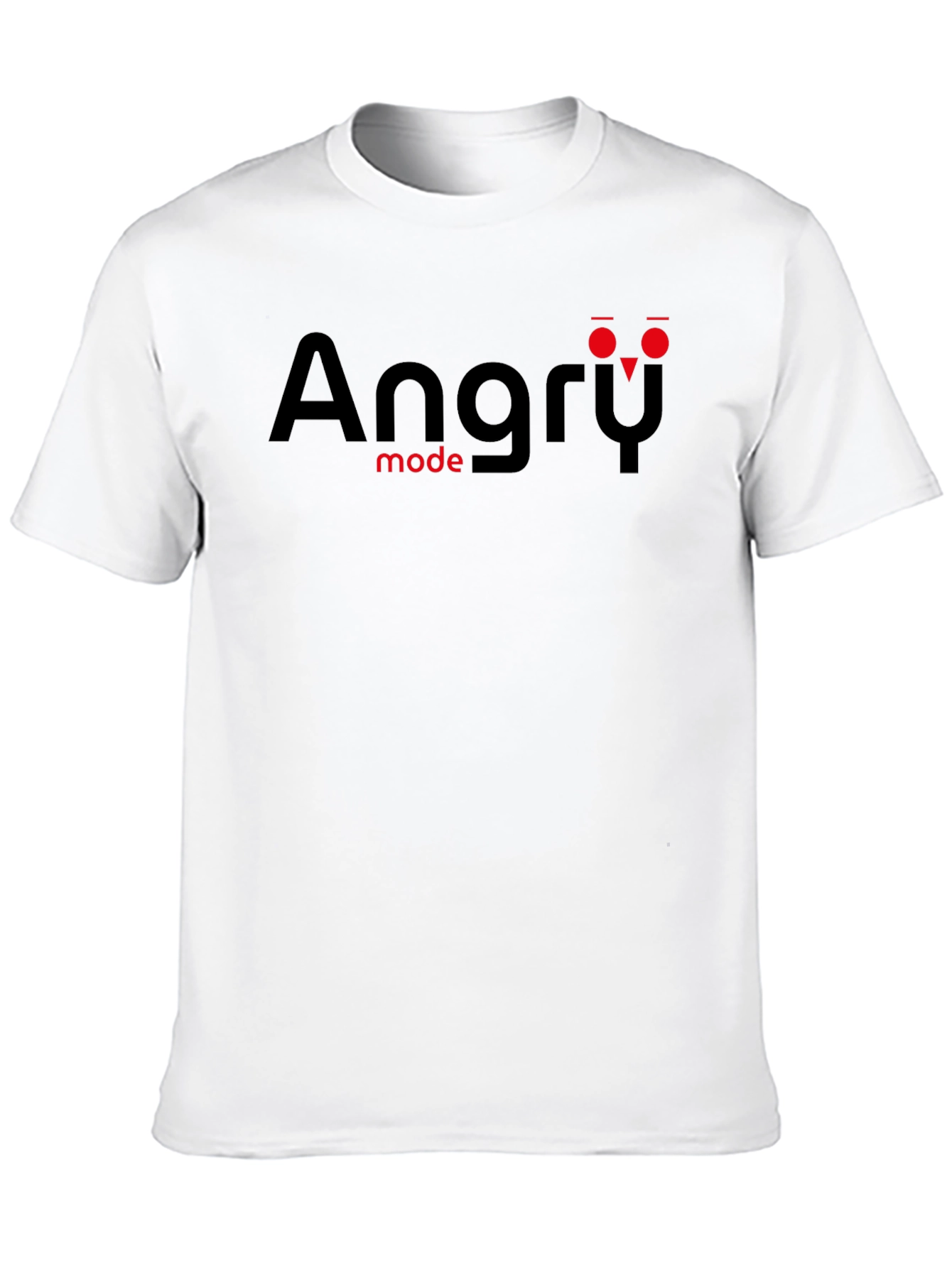 Angry Mode Graphic T-Shirt - Black