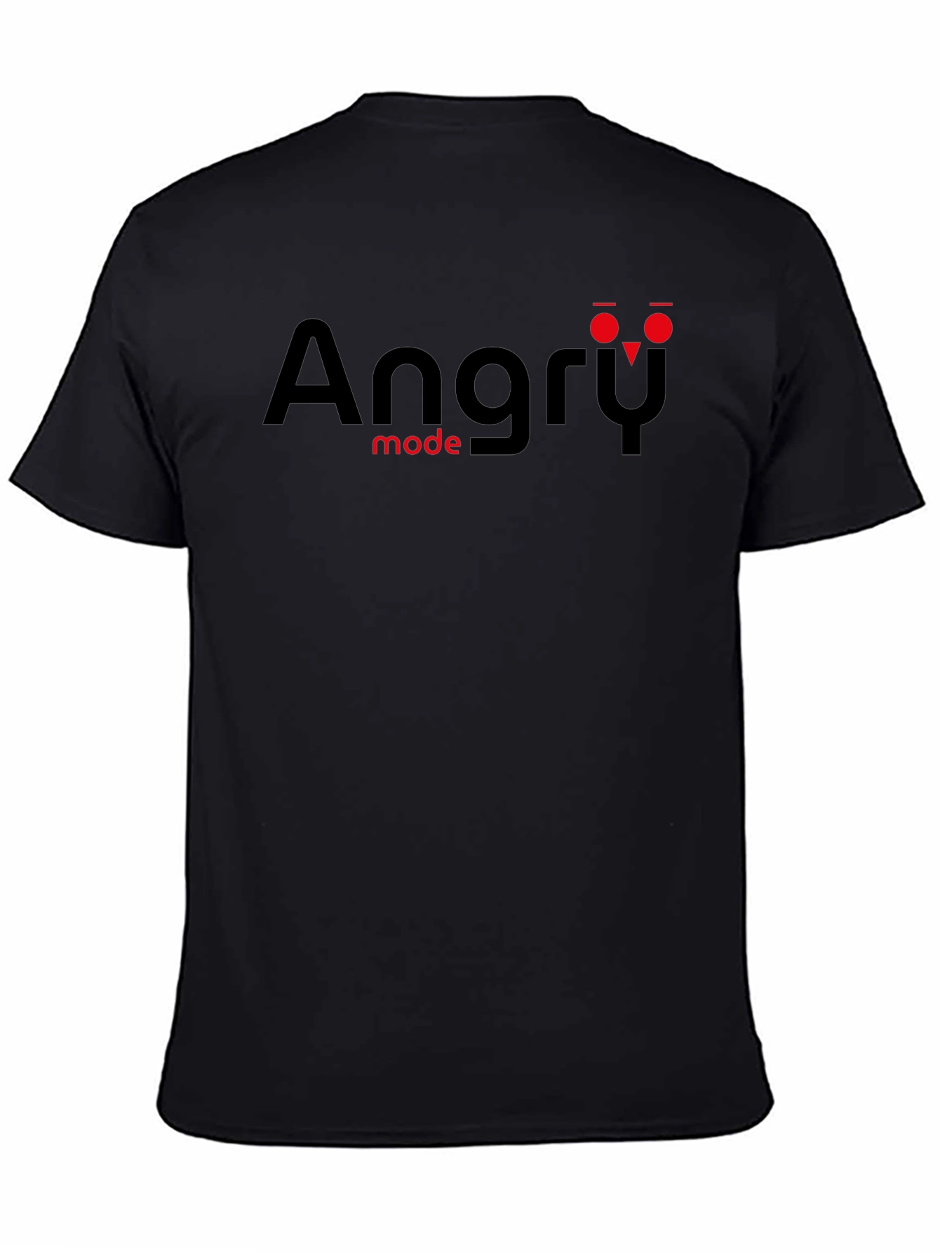 Angry Mode Graphic T-Shirt - Black