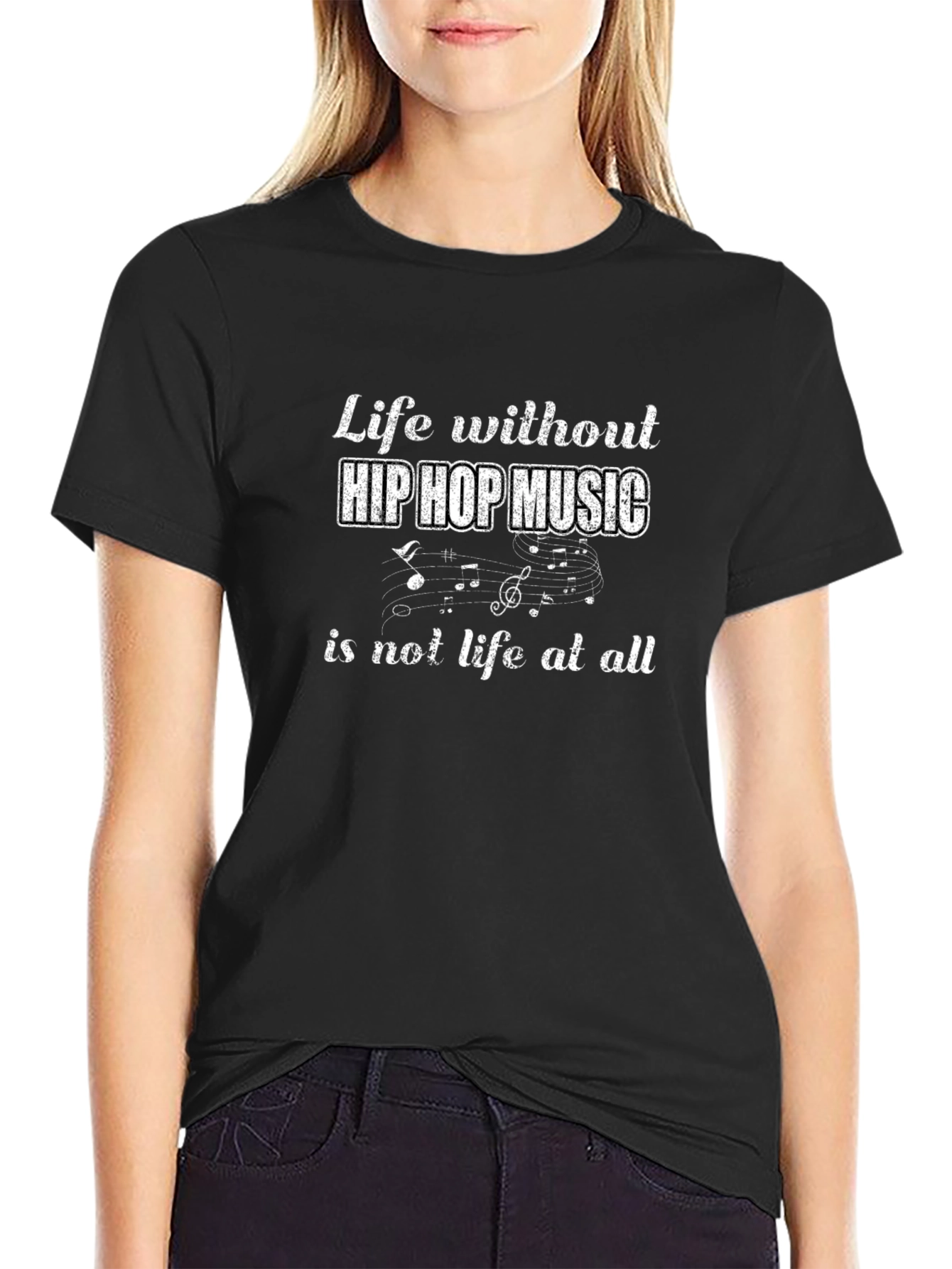Life Without Hip Hop Music T-Shirt