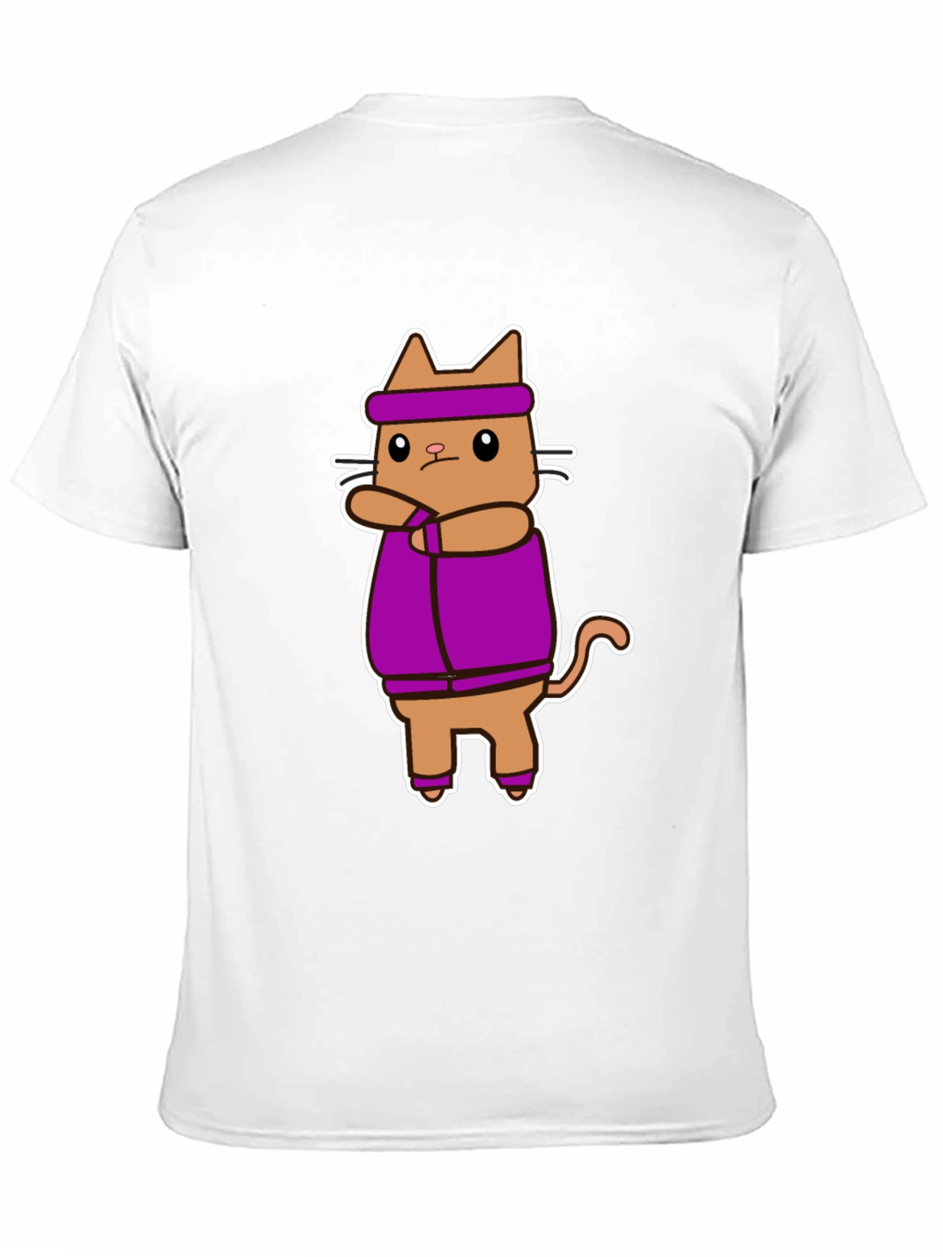 Workout Cat T-Shirt - Funny Gym Apparel