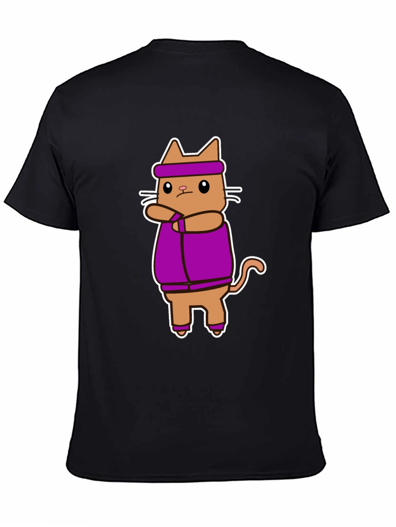 Workout Cat T-Shirt - Funny Gym Apparel